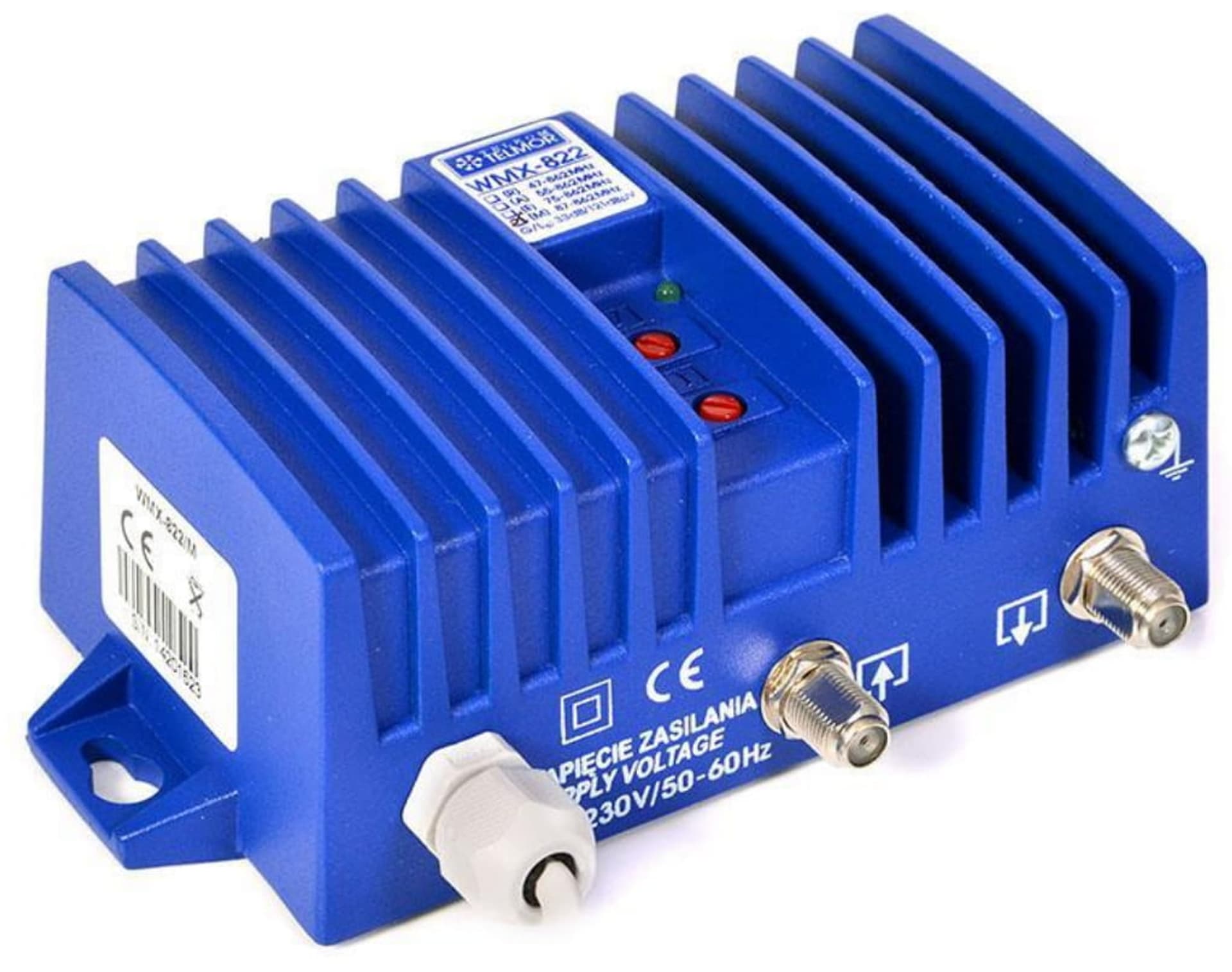 

Wzmacniacz budynkowy Telmor WMX822 M 65/85. (1LM)