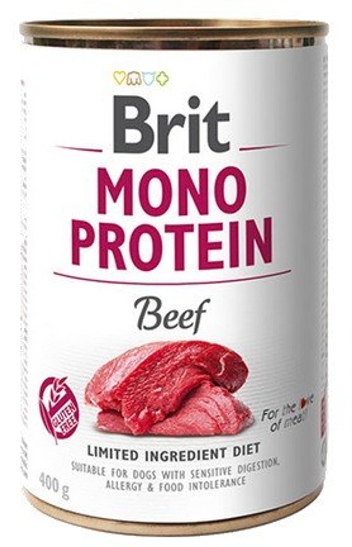 

Brit Mono Protein Beef karma mokra dla psa 400g