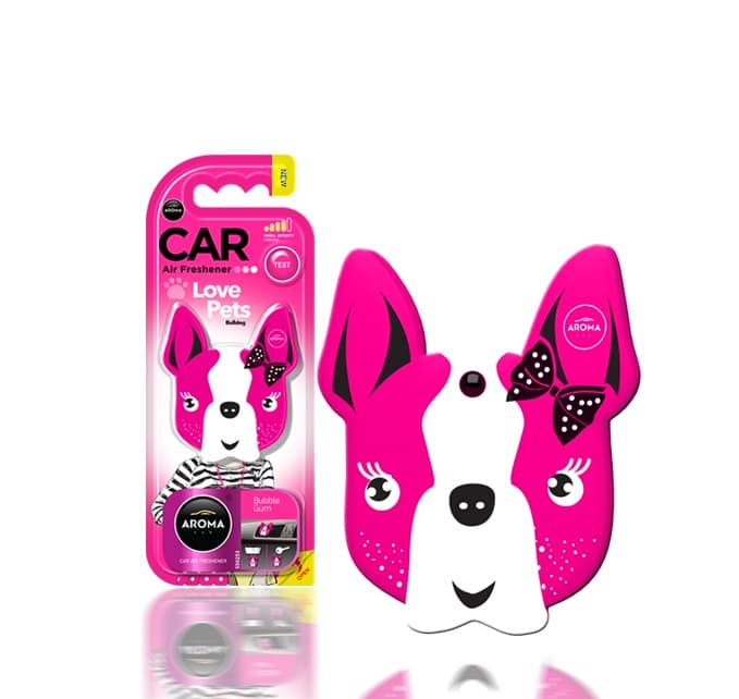 

Odświeżacz powietrza dog pink blossom polimer