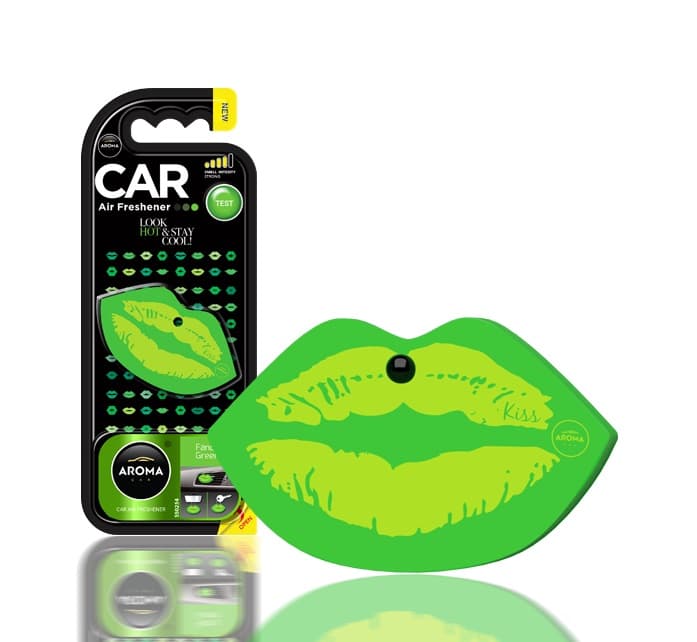

Odświeżacz powietrza car lips fancy green