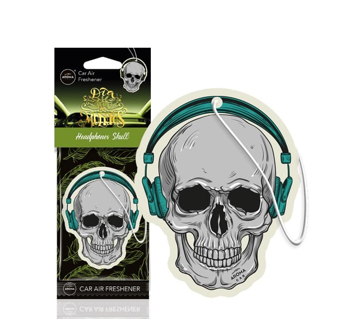 

Odświeżacz powietrza muertos headphones skull