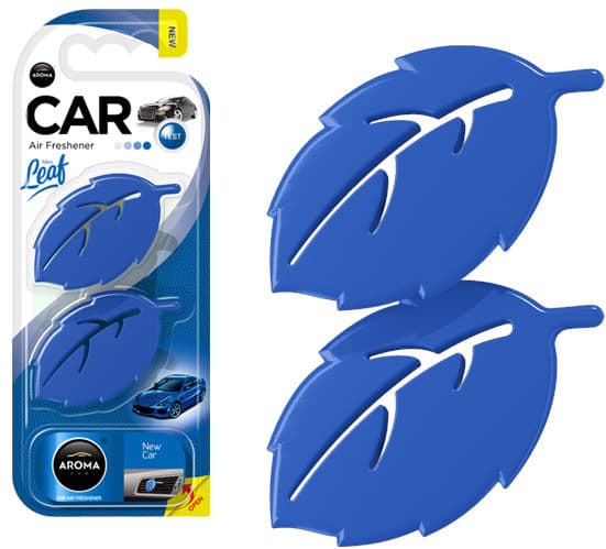 

Odświeżacz powietrza aroma car leaf 3d - new car