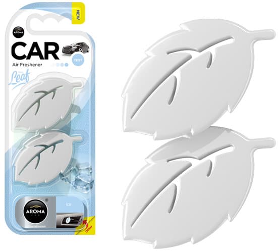

Odświeżacz powietrza aroma car leaf 3d - ice
