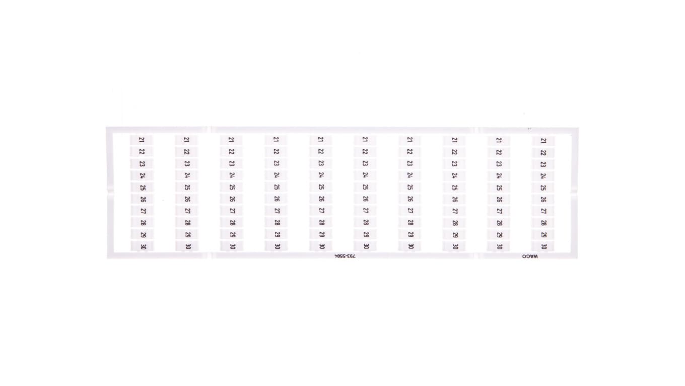 

Oznaczniki WMB 10x 21-30 793-5504 /5szt./
