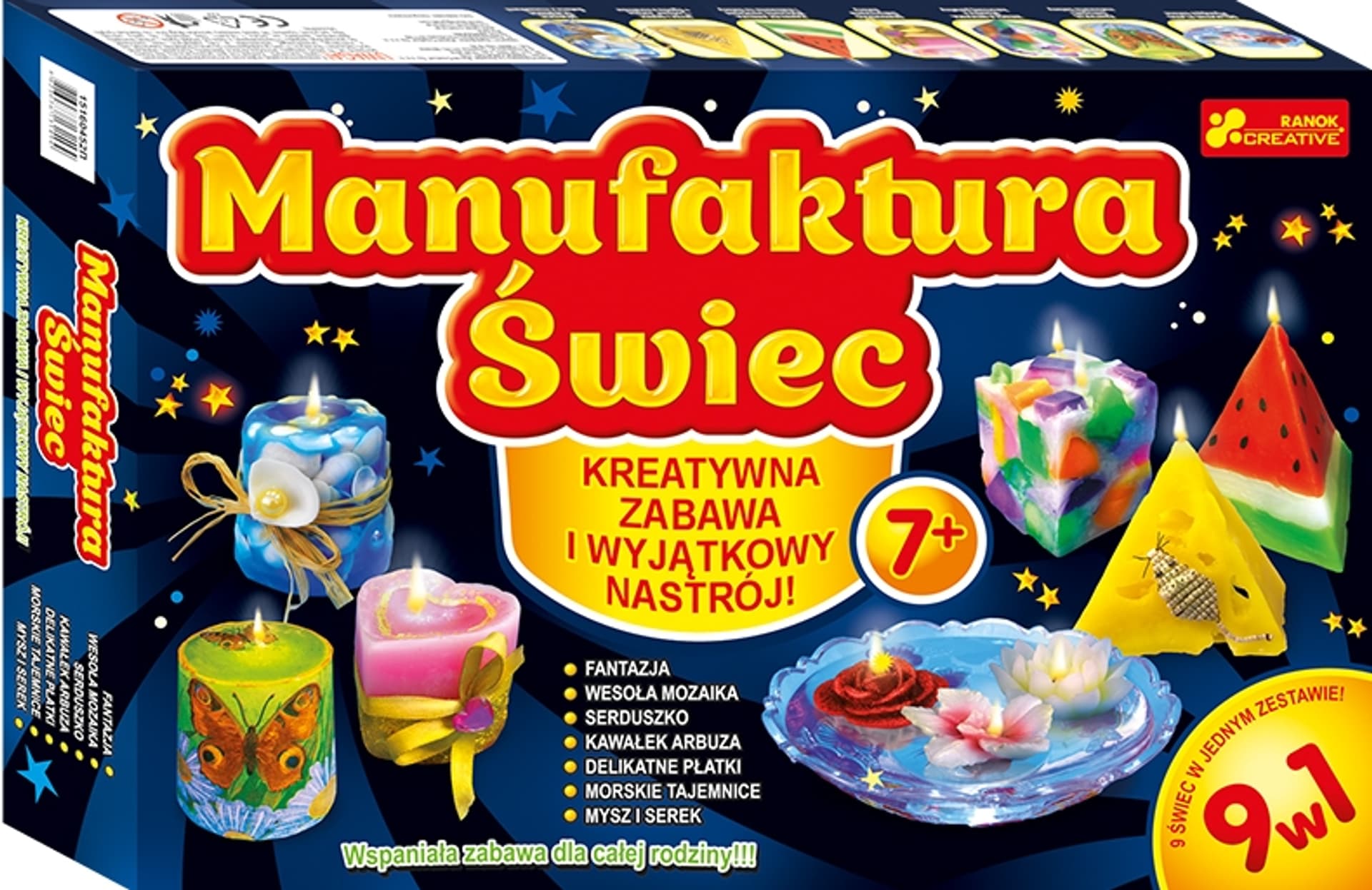 

MANUFAKTURA ŚWIEC KREATYWNA ZABAWA WYJĄTKOWY NASTRÓJ RANOK