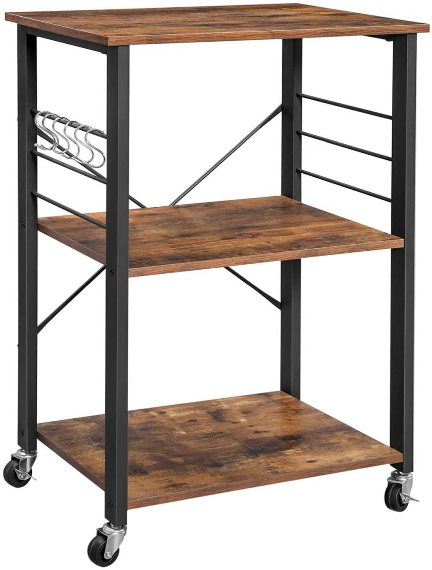 

Stolik pomocniczy mobilny kuchenny LOFT