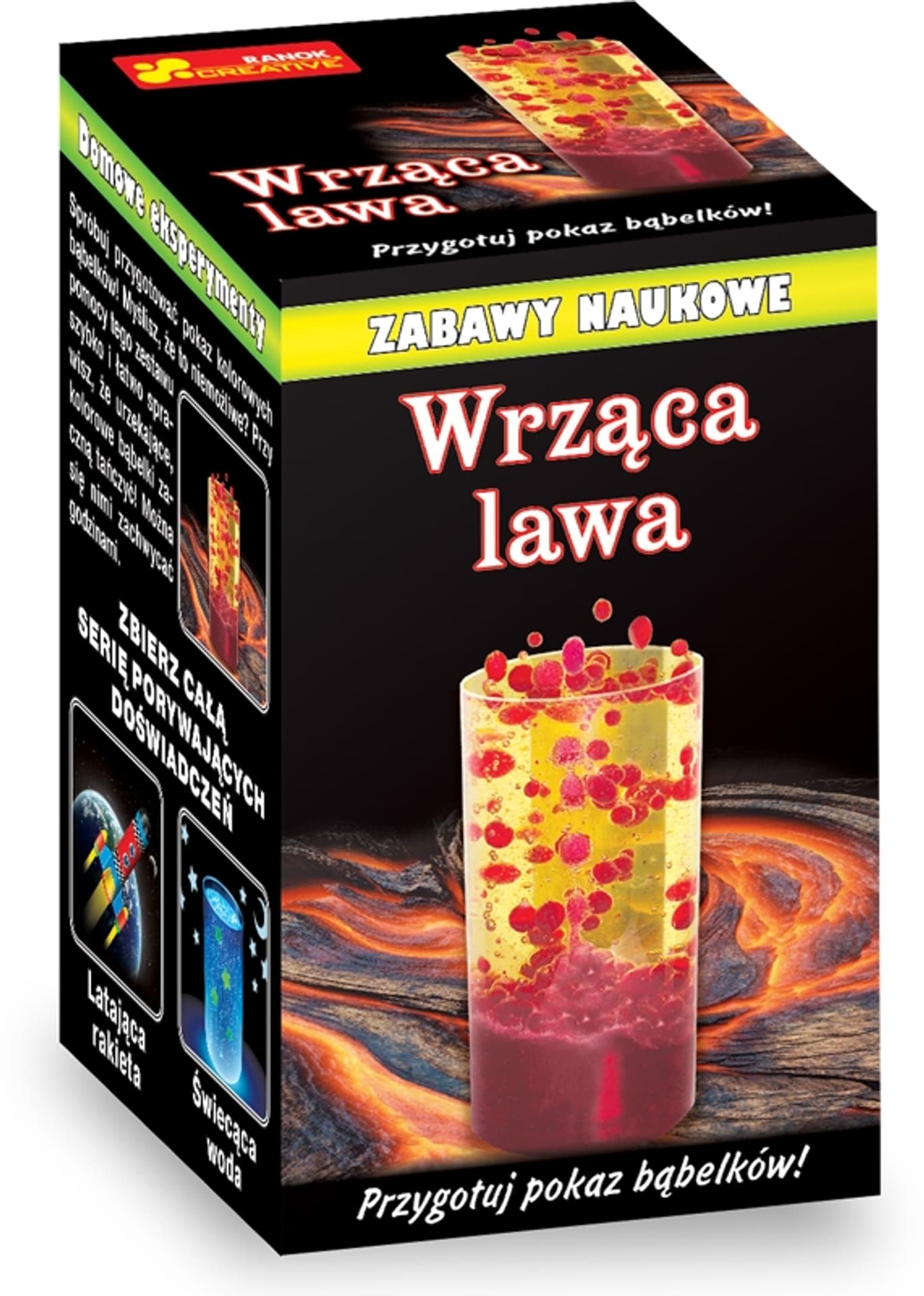 

Wrząca lawa Zabawy naukowe