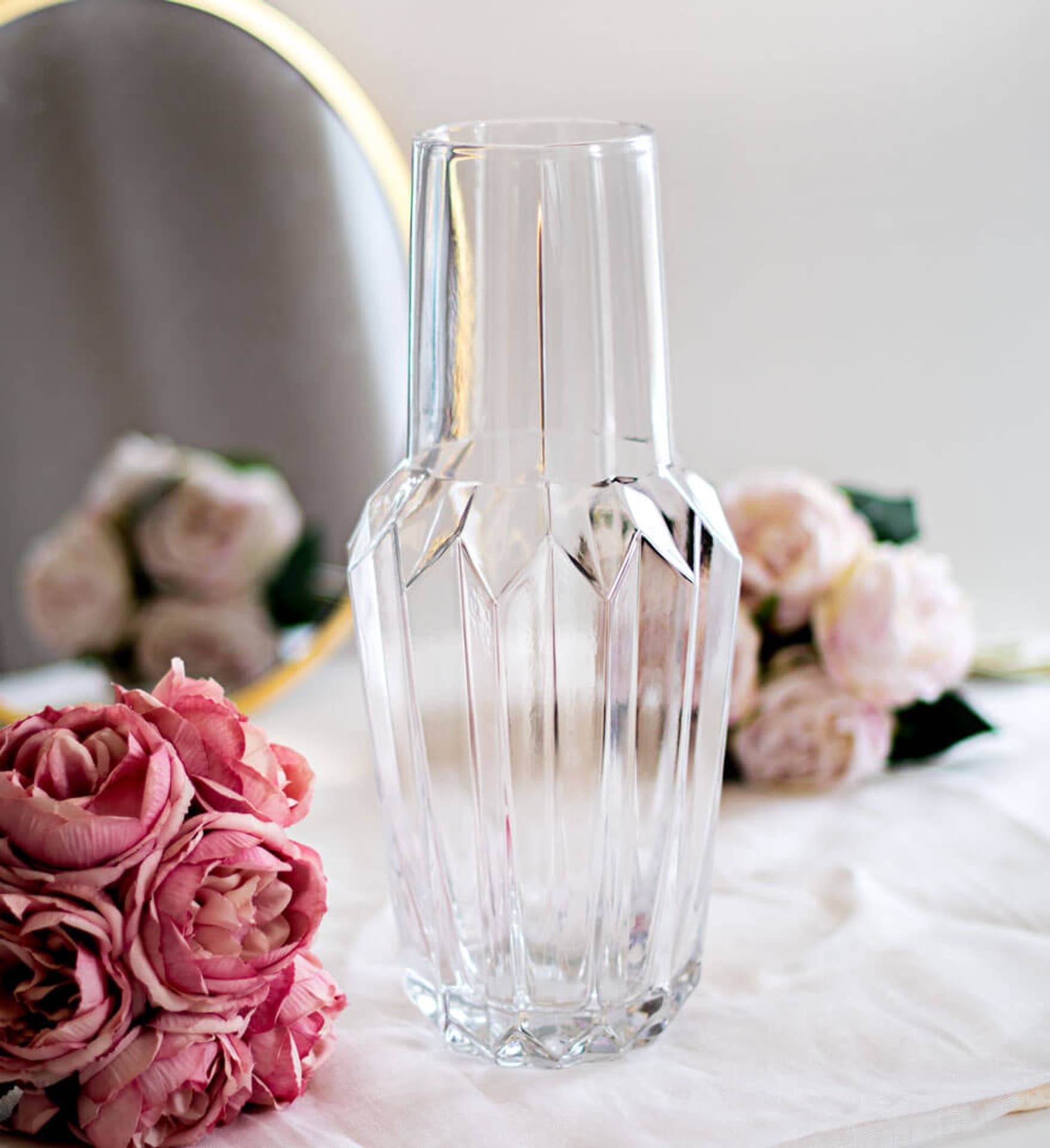 

Wazon Crystal transparenty, 37 cm