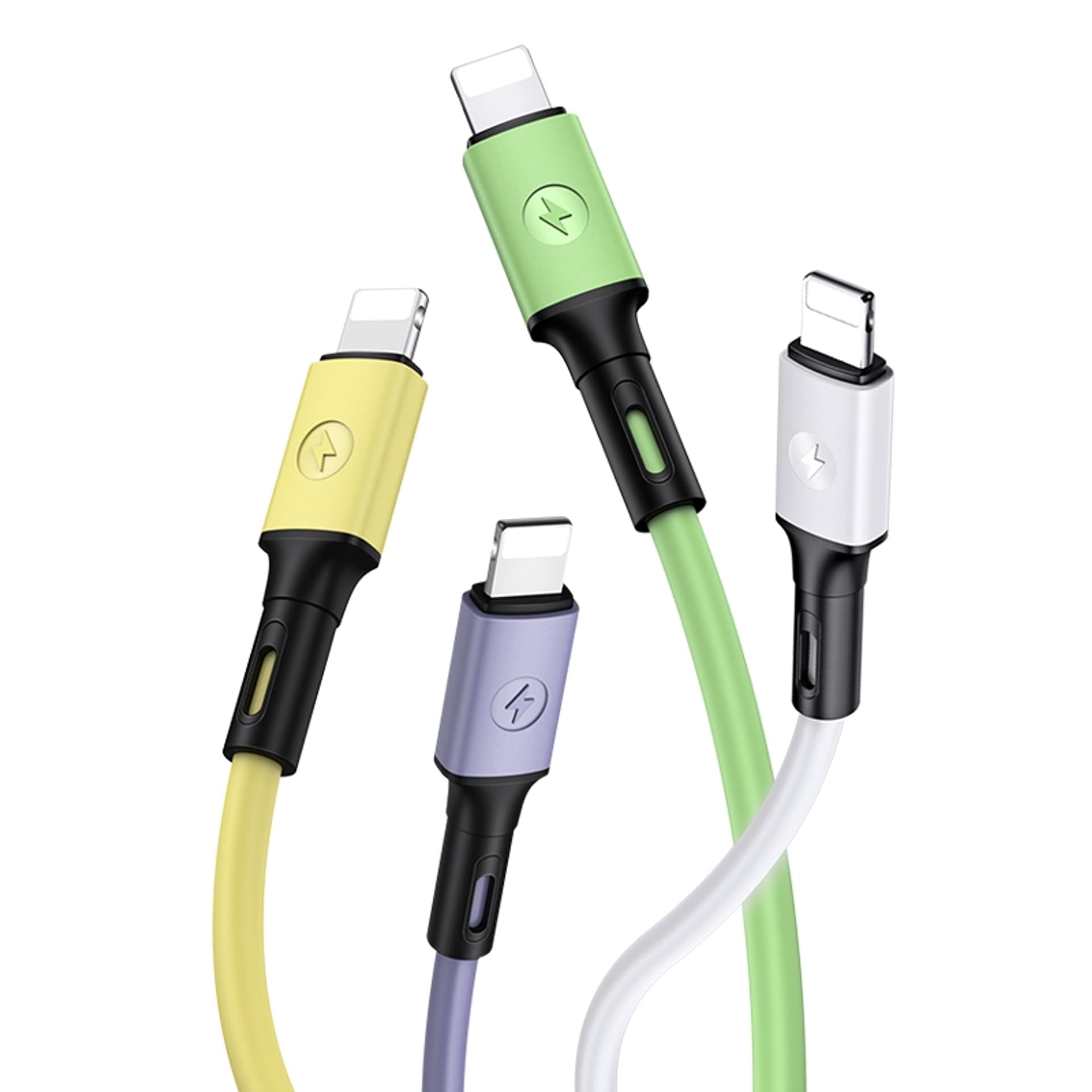 

USAMS Kabel U52 lightning 2A Fast Charge 1m zielony/green SJ434USB02 (US-SJ434)