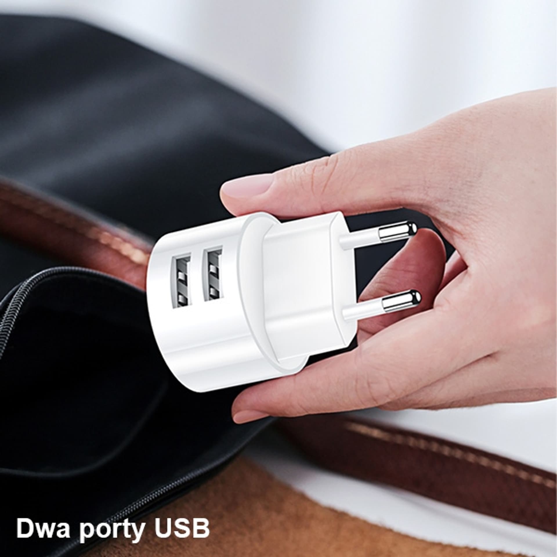 

USAMS Ład. siec. 2xUSB T20 2,1A 3w1 (lightning+microUSB+USB-C) biały/white round Fast Charging XTXLOGT203101, Lightning+microusb+usb-c) biały/white round fast charging xtxlogt20310