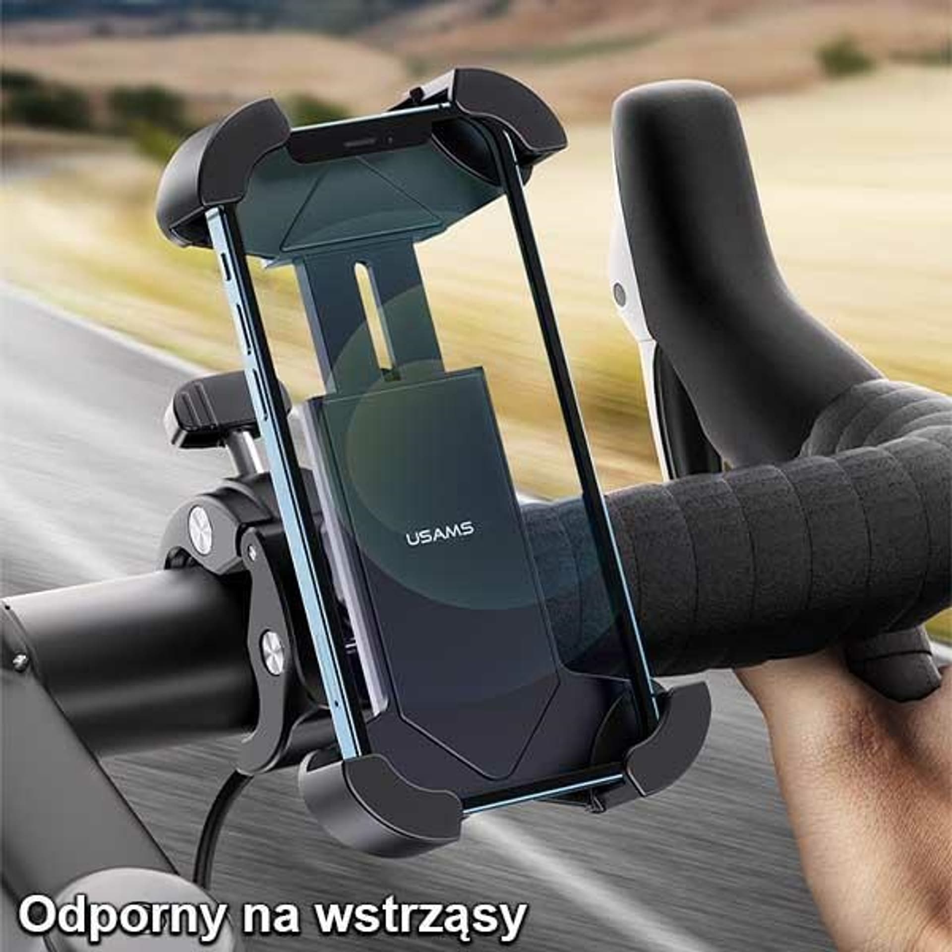 

USAMS Uchwyt rowerowy US-ZJ064 czarny/black ZJ064ZJ01