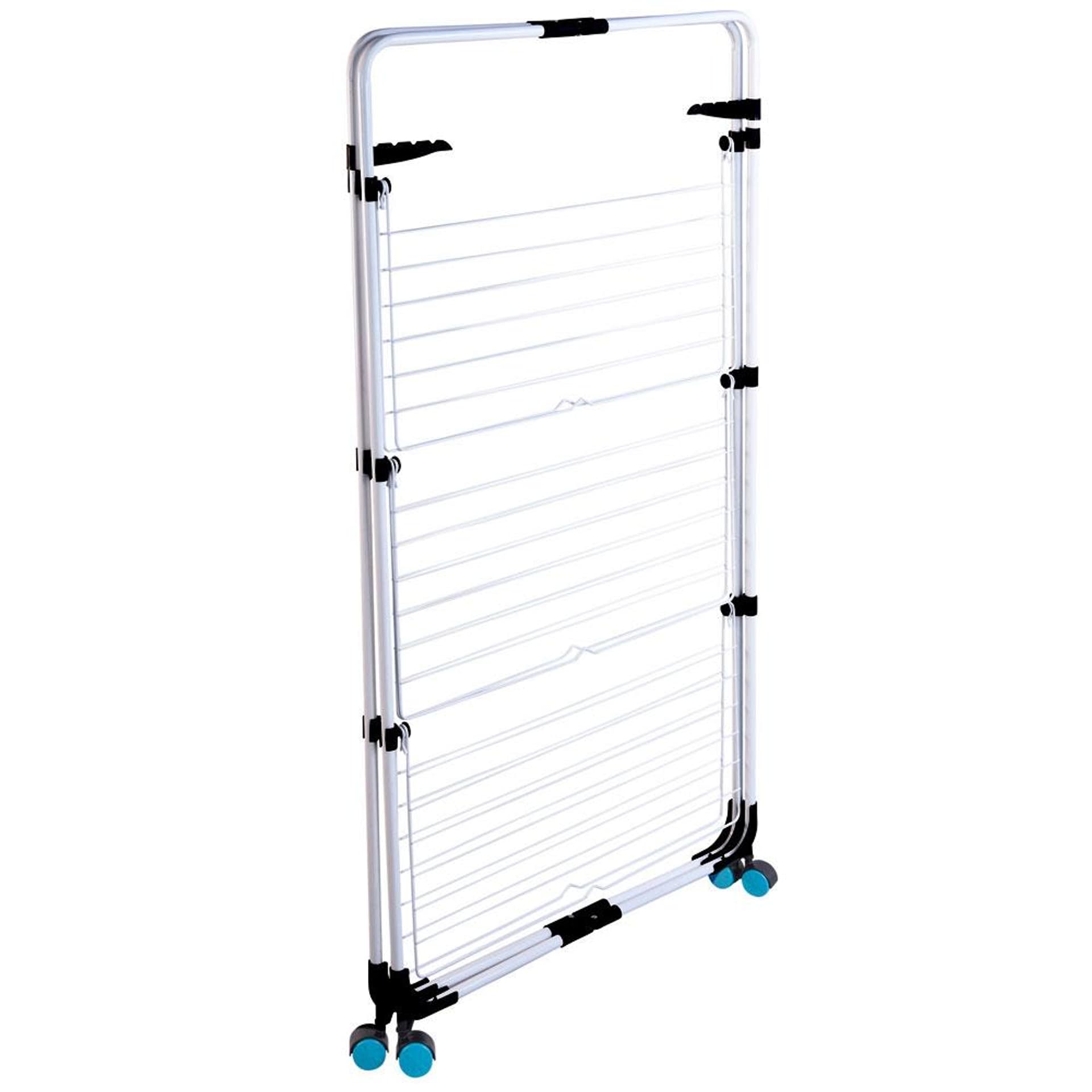 

Suszarka do ubrań na kółkach 132 cm