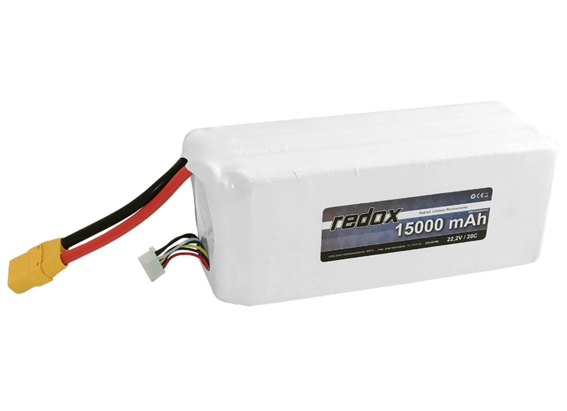 

Redox 15000 mAh 22,2V 20C XT-90 - pakiet LiPo