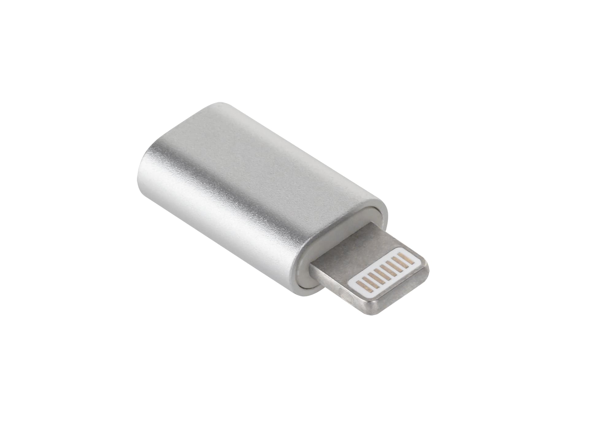 

Adapter Przejściówka Micro USB - Apple Lightning M-Life biała