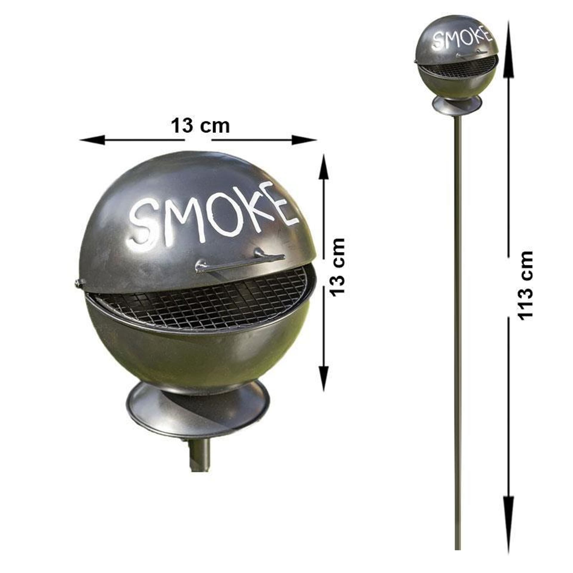 

Popielnica ogrodowa Smoke wys 113 cm