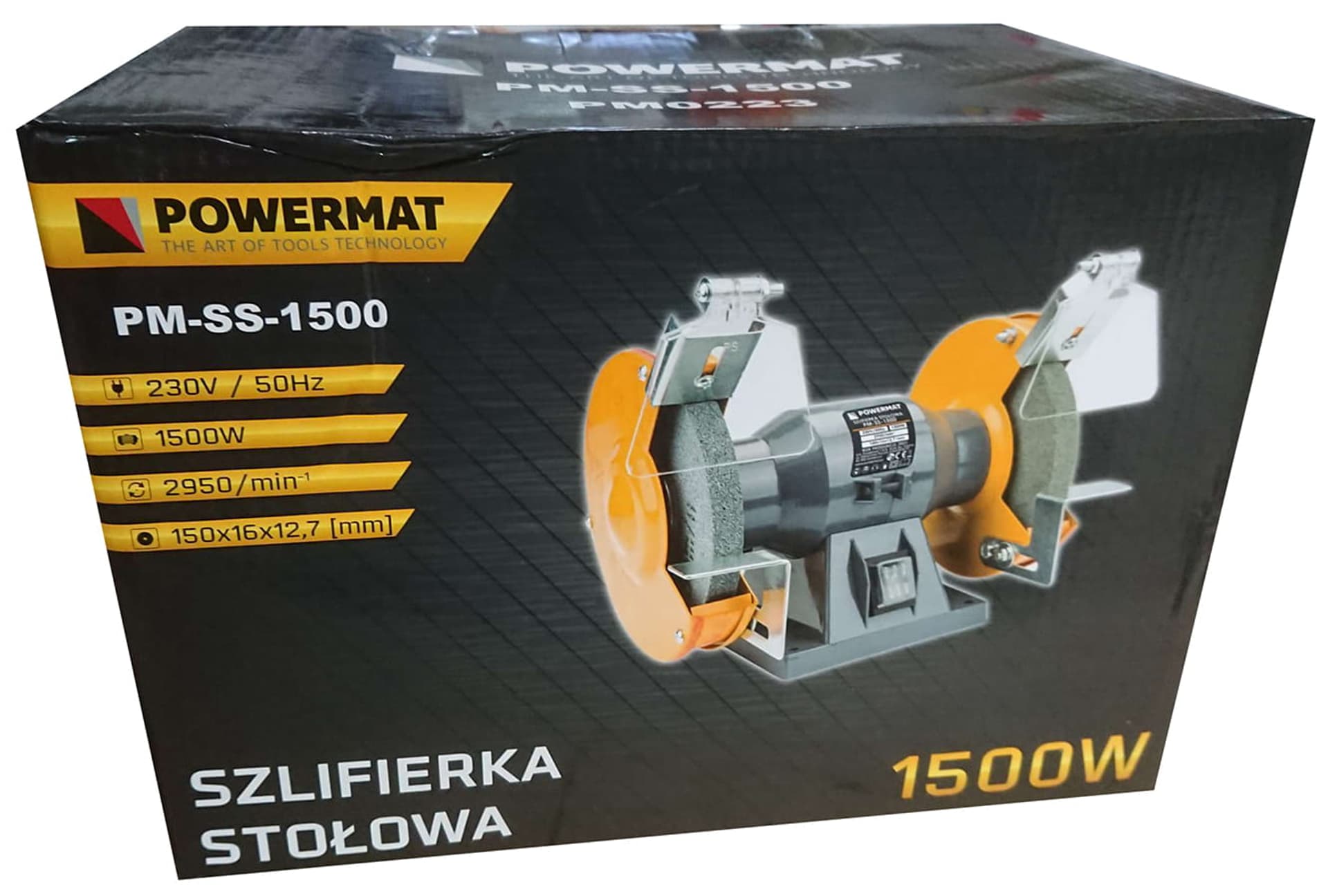 

Szlifierka stołowa Powermat bezwibracyjna 150mm