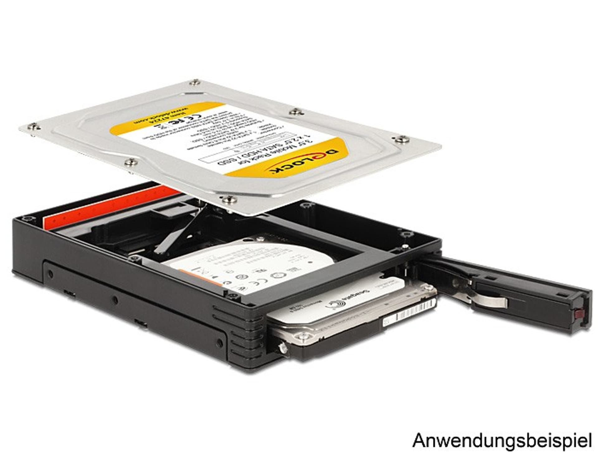 

Kieszeń HDD/SSD 3,5'' na dysk 2.5'' SATA
