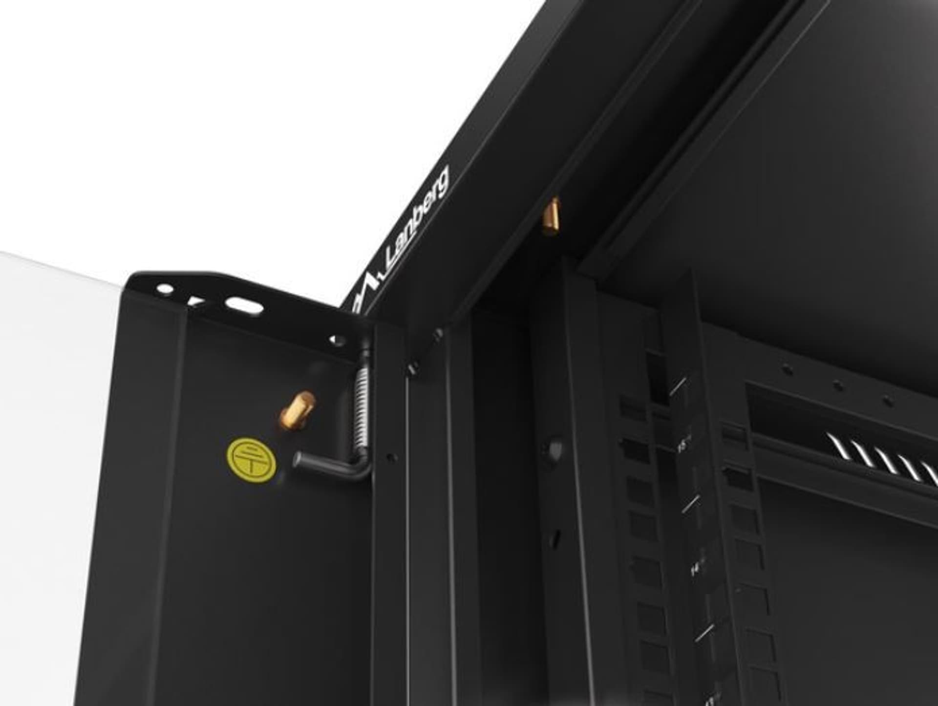 

Szafa instalacyjna RACK wisząca 19 cali 15U 570X600 czarna