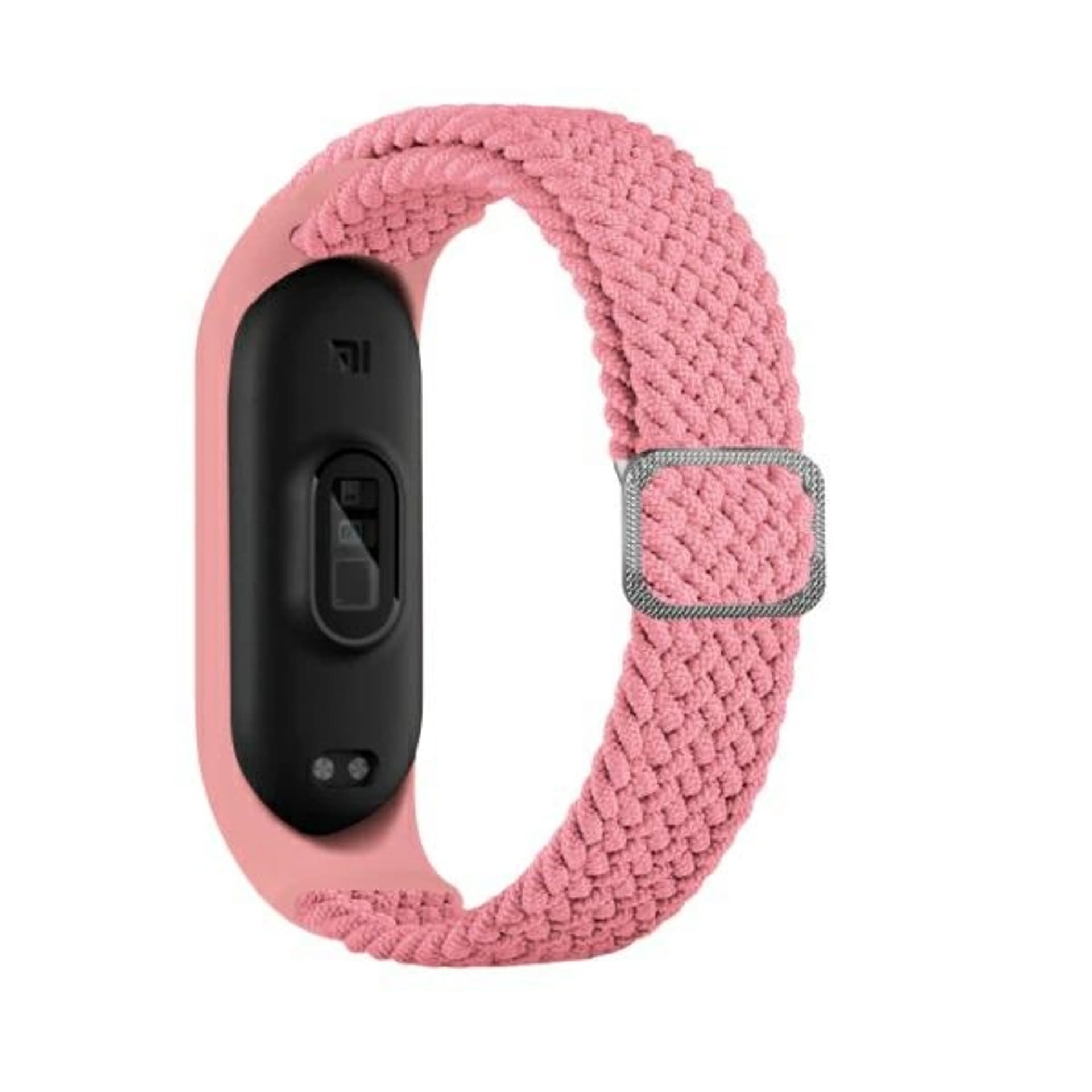 

Beline pasek Mi Band 3/4 Textile różowy/pink
