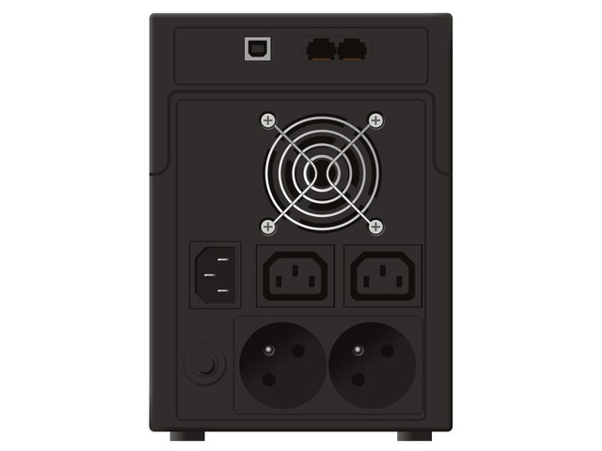 

UPS POWER WALKER LINE-INTERACTIVE 1200VA 2X 230V PL + 2X IEC OUT,RJ11/RJ45 IN/OUT, USB