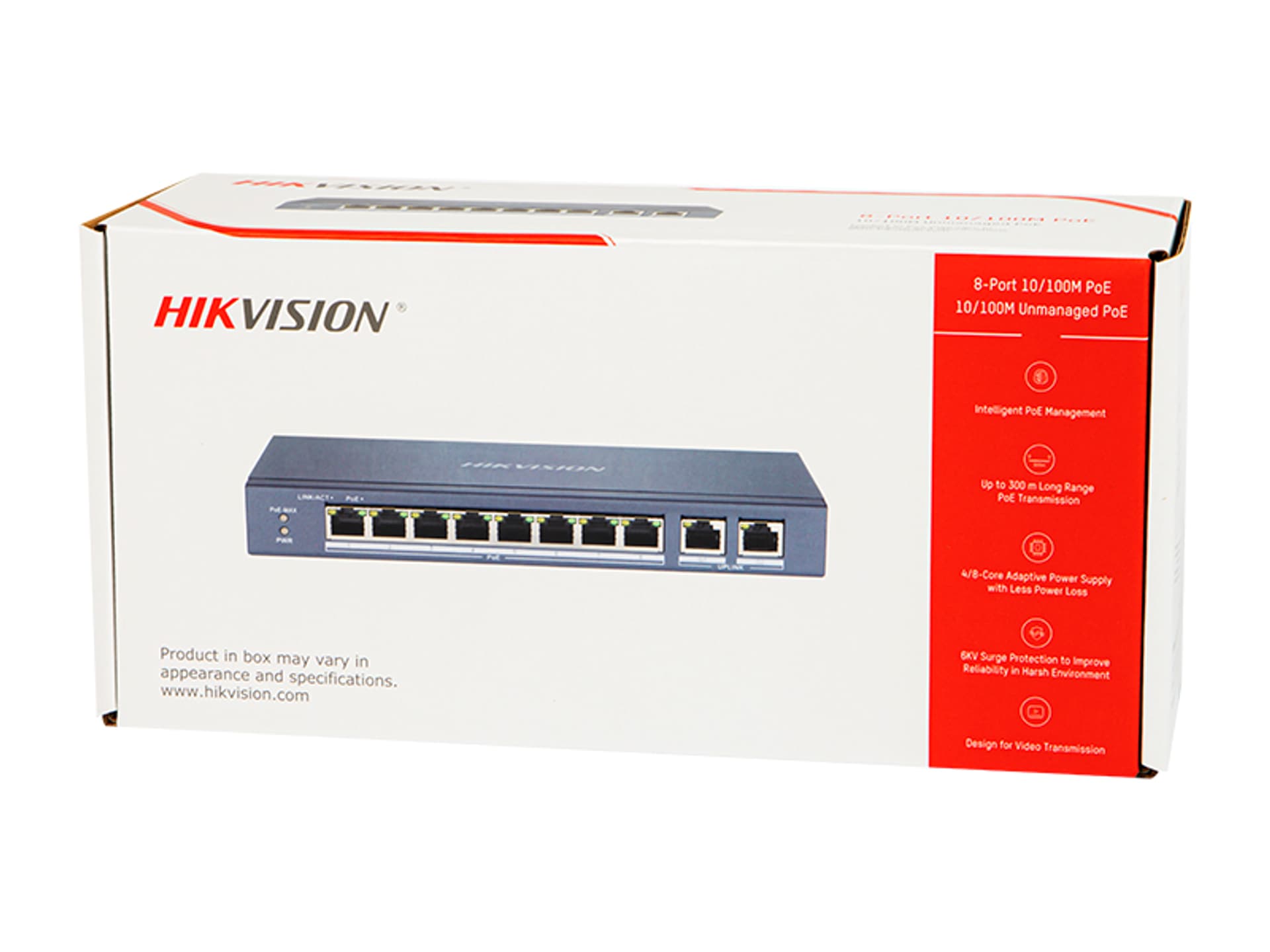 

Switch PoE Hikvision DS-3E0310P-E/M