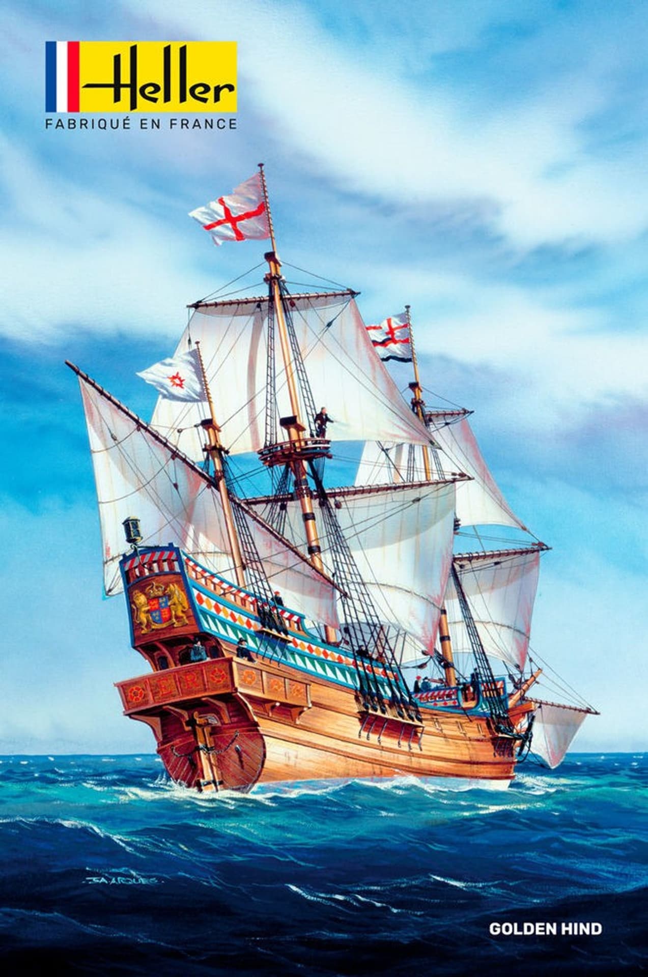 

Model plastikowy Golden Hind