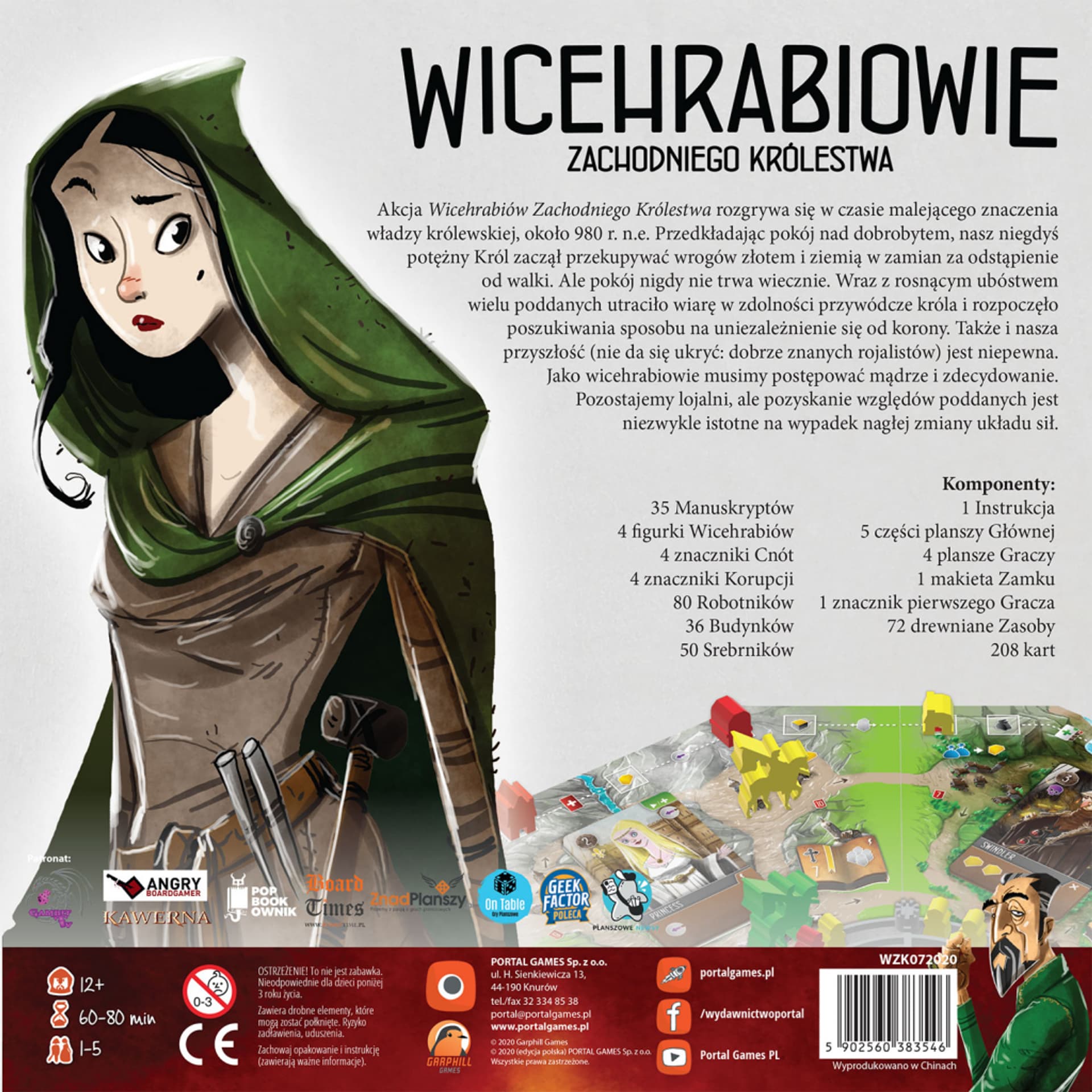 

GRA WICEHRABIOWIE ZACHODNIEGO KRÓLESTWA - PORTAL GAMES