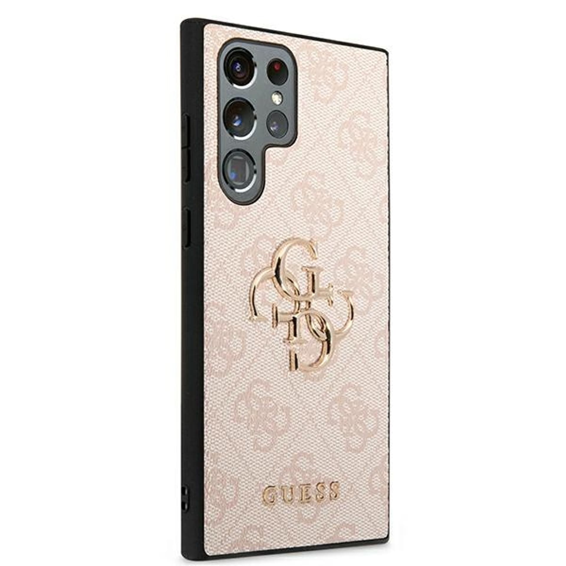 

Guess 4G Big Metal Logo - Etui Samsung Galaxy S22 Ultra (różowy)