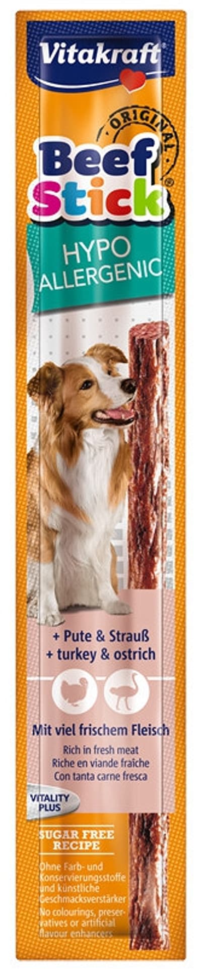 

VITAKRAFT BEEF STICK hypoallergenic przysmak dla psa 1szt