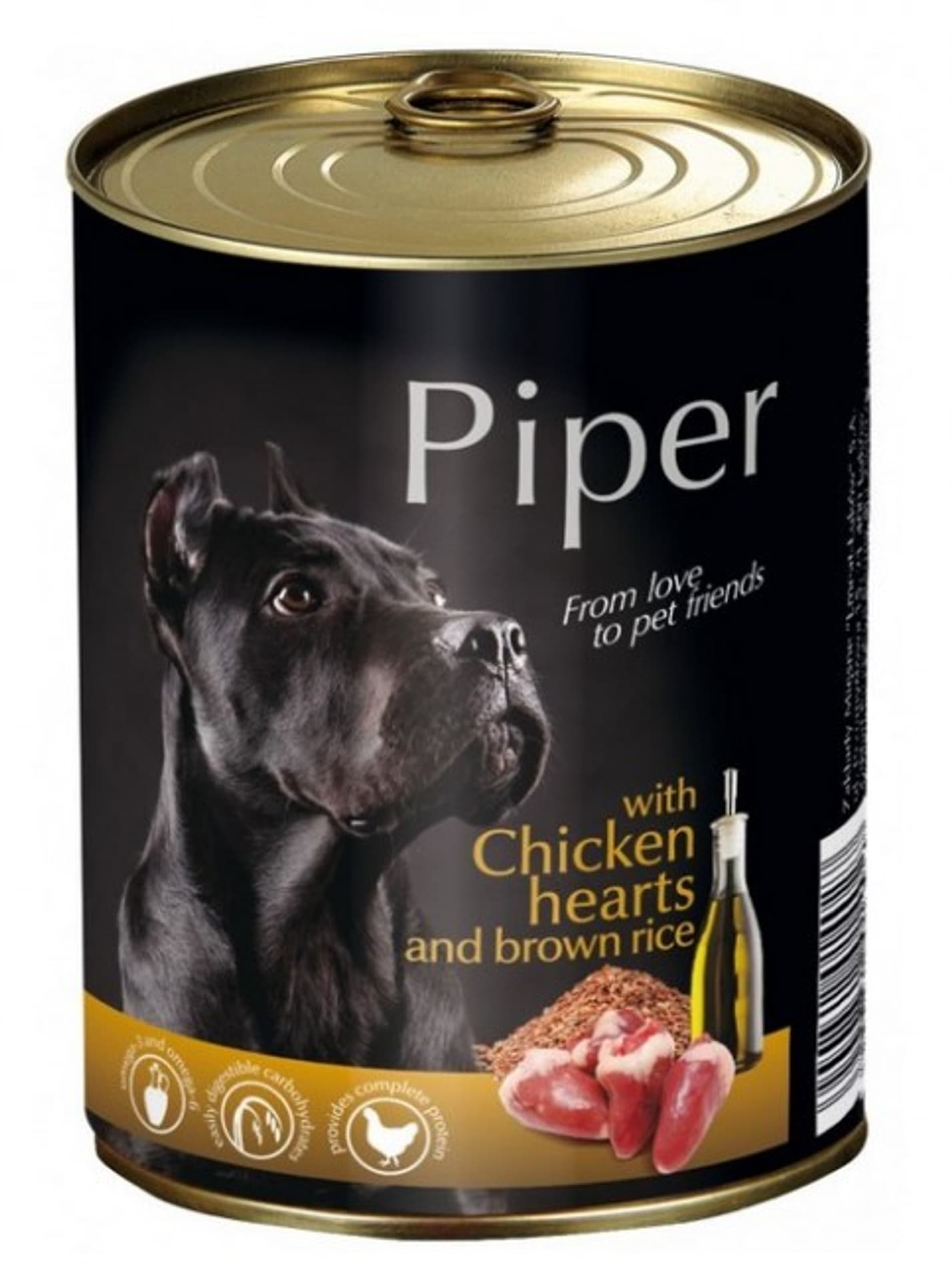 

Piper Pies Serca kurczaka i ryż puszka 800g