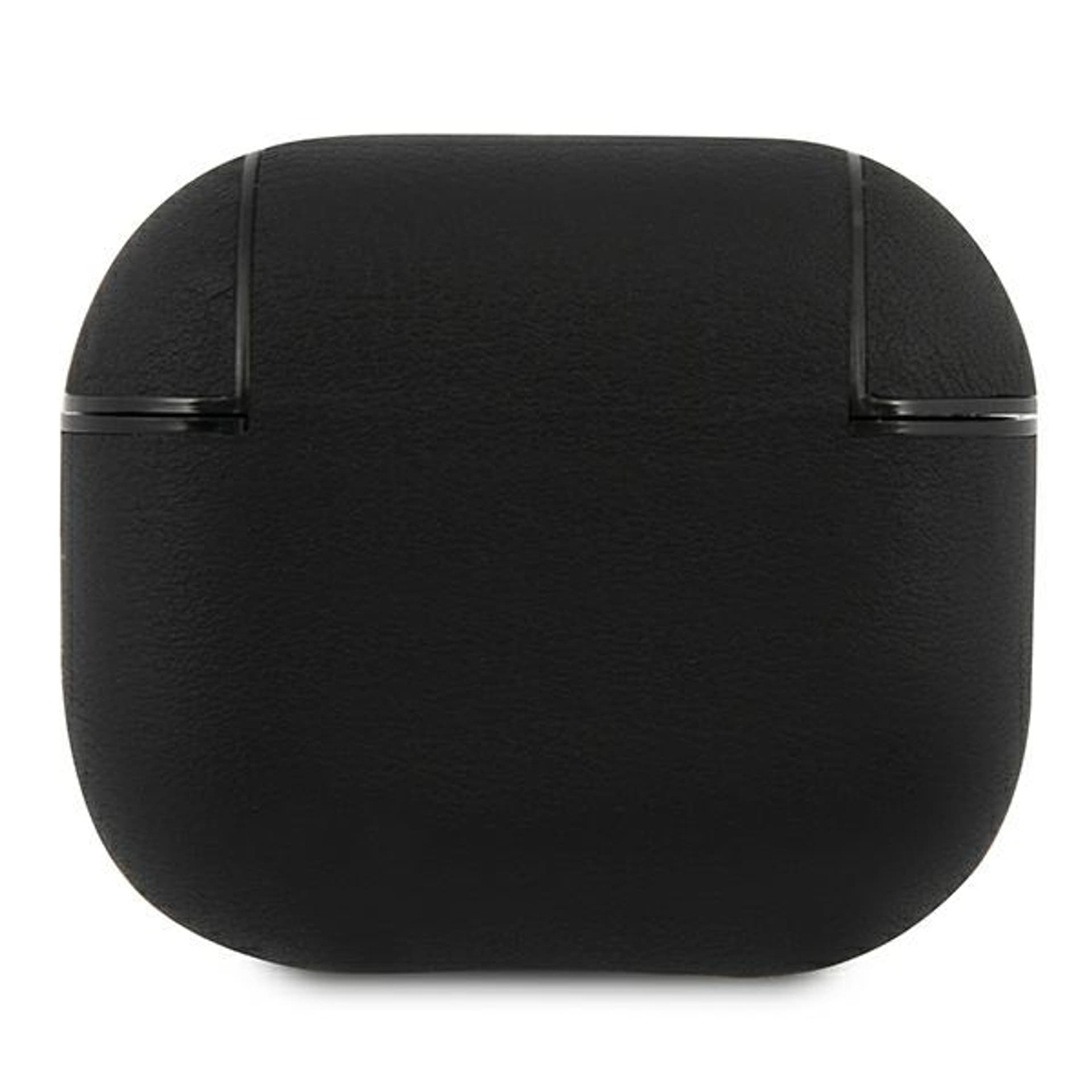 

BMW BMA3SSLBK AirPods 3 cover czarny/black Geniune Leather Silver Logo
