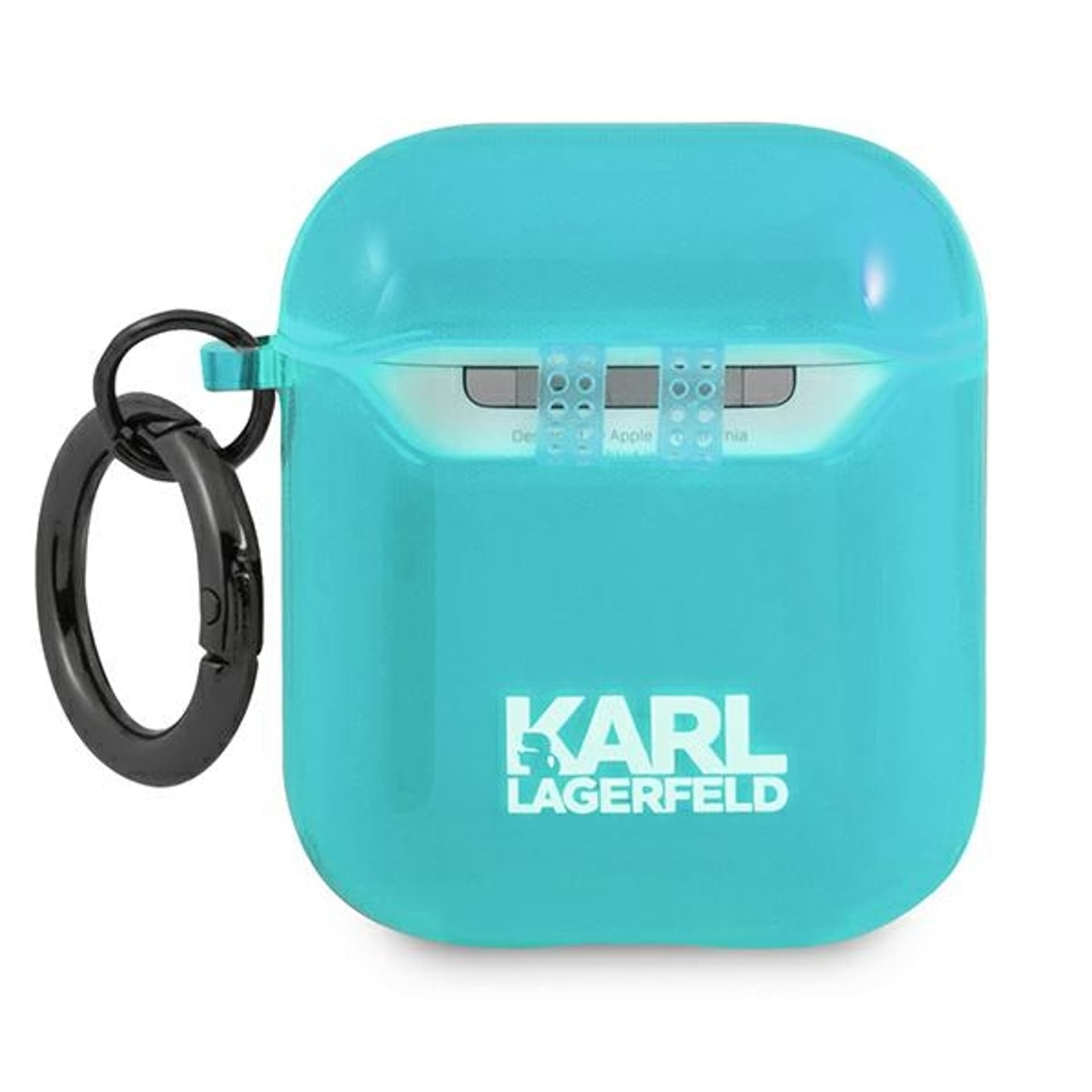 

Karl Lagerfeld KLA2UCHFL AirPods cover niebieski/blue Choupette