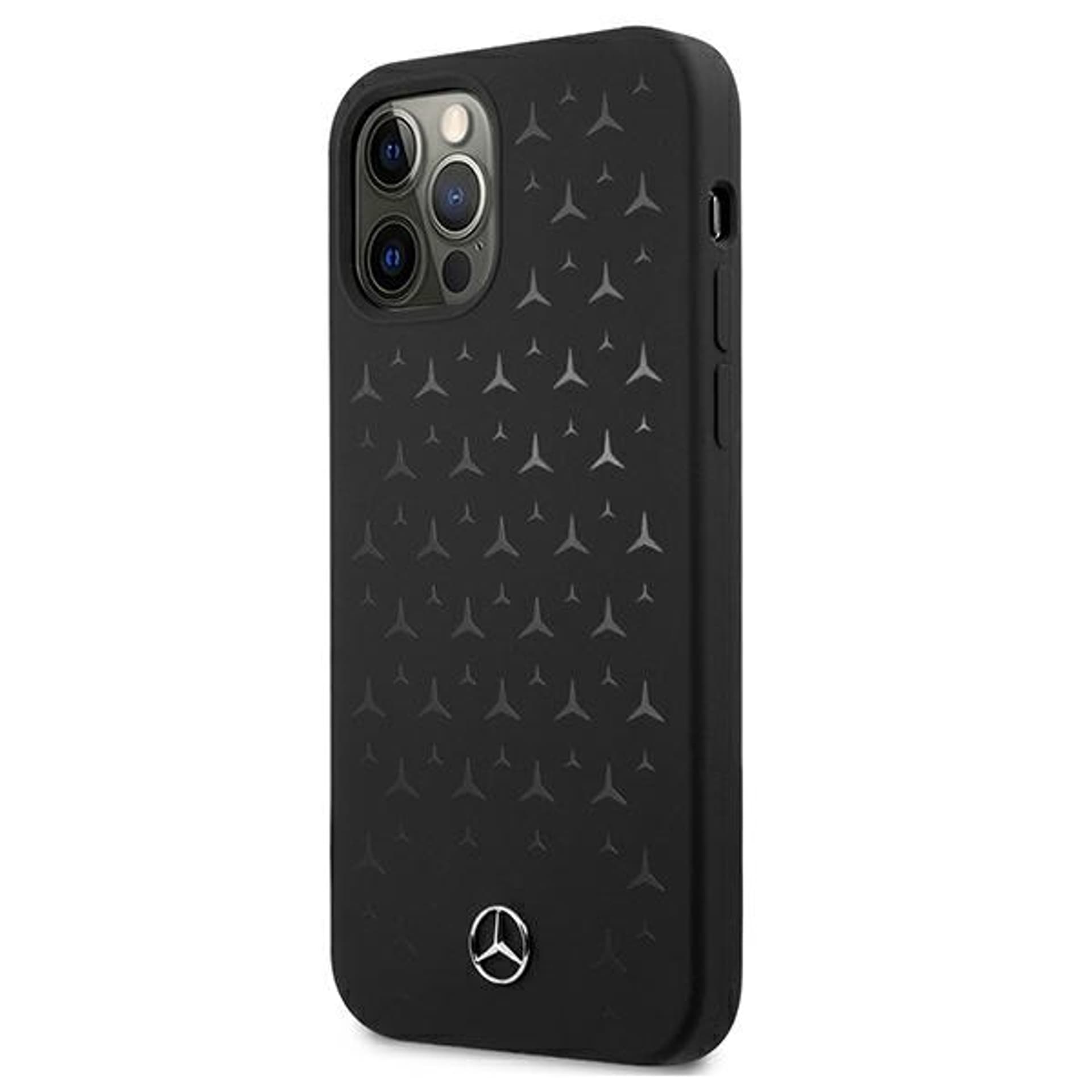 

Mercedes MEHCP12LSIPBK iPhone 12 Pro Max 6,7" czarny/black hardcase Silicone Stars Pattern