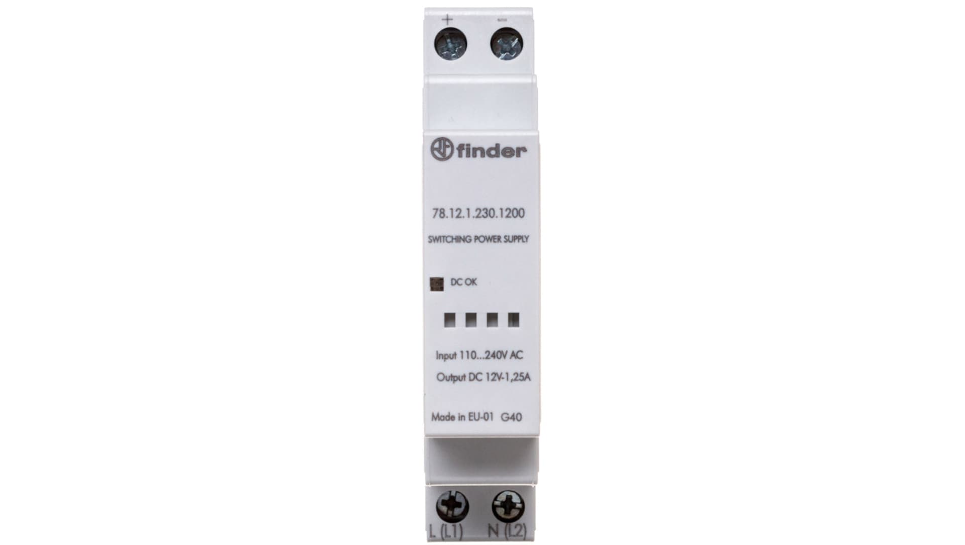 

Zasilacz impulsowy modułowy 12W 12V DC 110-240V AC 78.12.1.230.1200