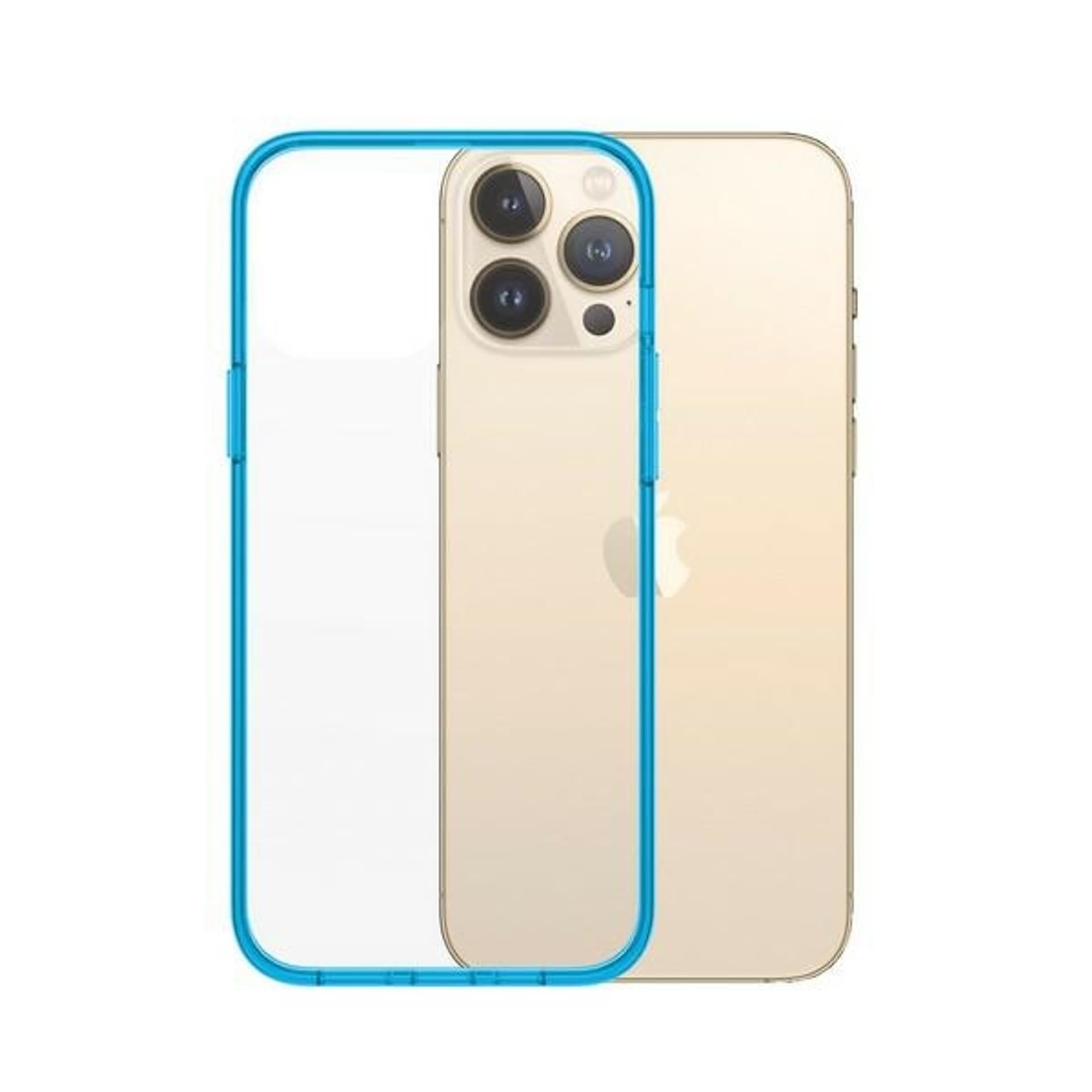 

PanzerGlass ClearCase iPhone 13 Pro Max 6.7" Antibacterial Military grade Bondi Blue 0341