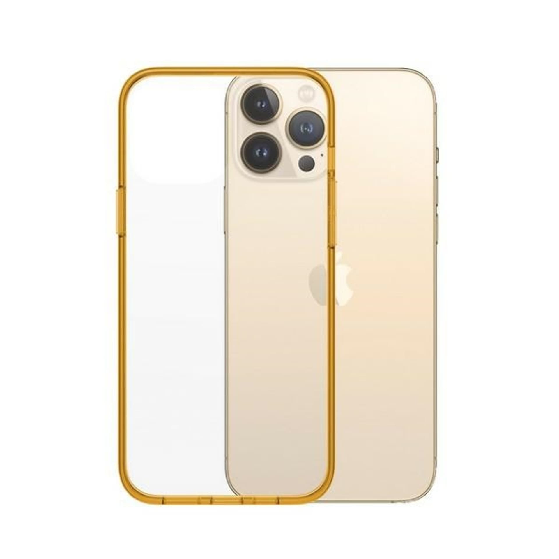 

PanzerGlass ClearCase iPhone 13 Pro Max 6.7" Antibacterial Military grade Tangerine 0343