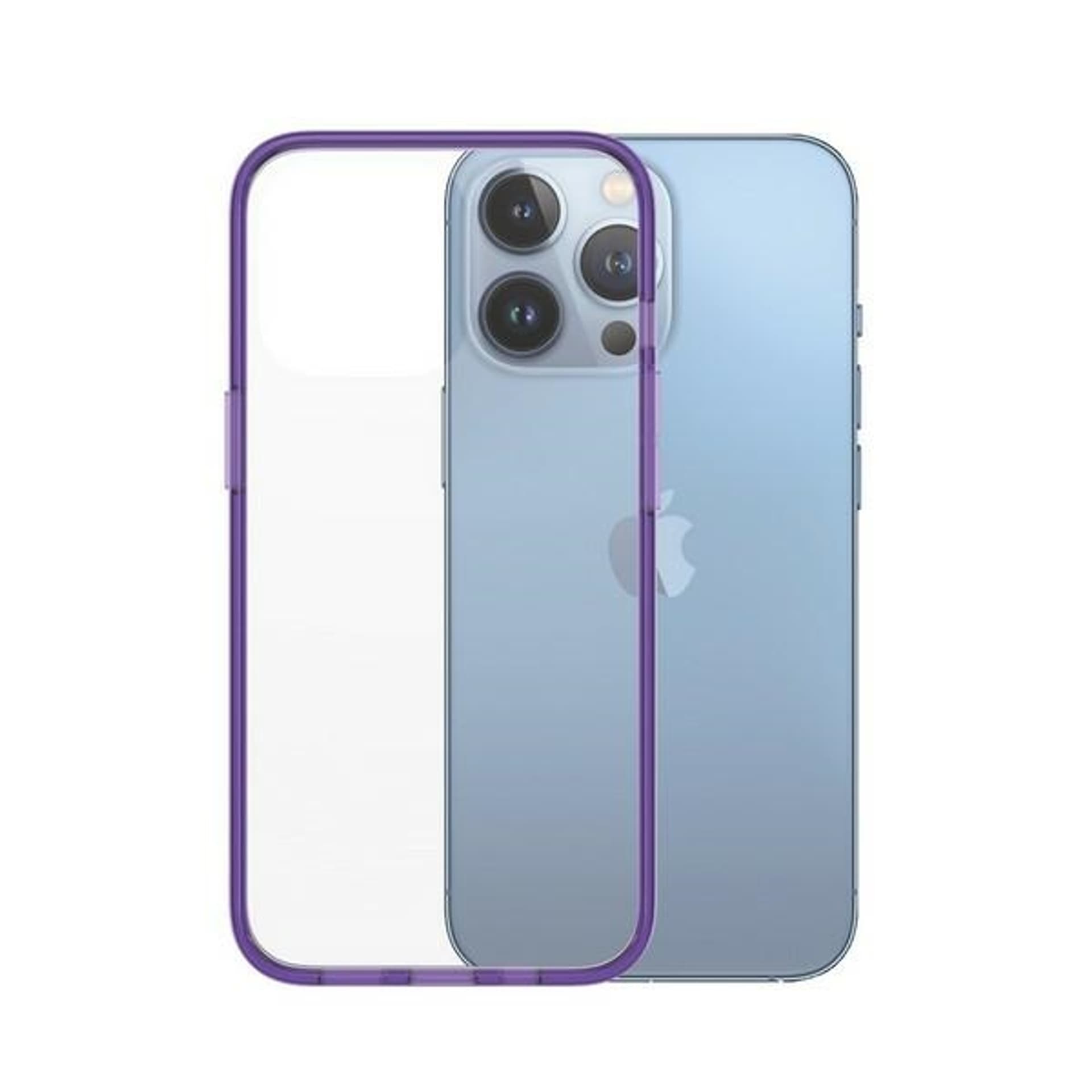 

PanzerGlass ClearCase iPhone 13 Pro 6.1" Antibacterial Military grade Grape 0337