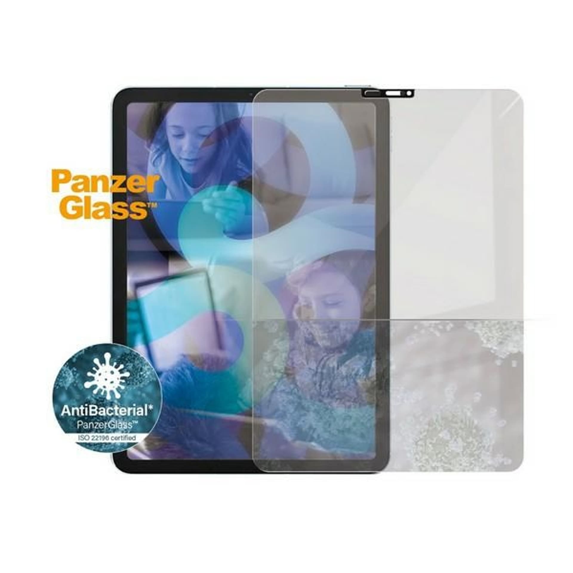 

PanzerGlass Super+ iPad Pro 11" 2018 /2020/2021/iPad Air 2020 CamSlider, Case Friendly, Antibacterial, 2702