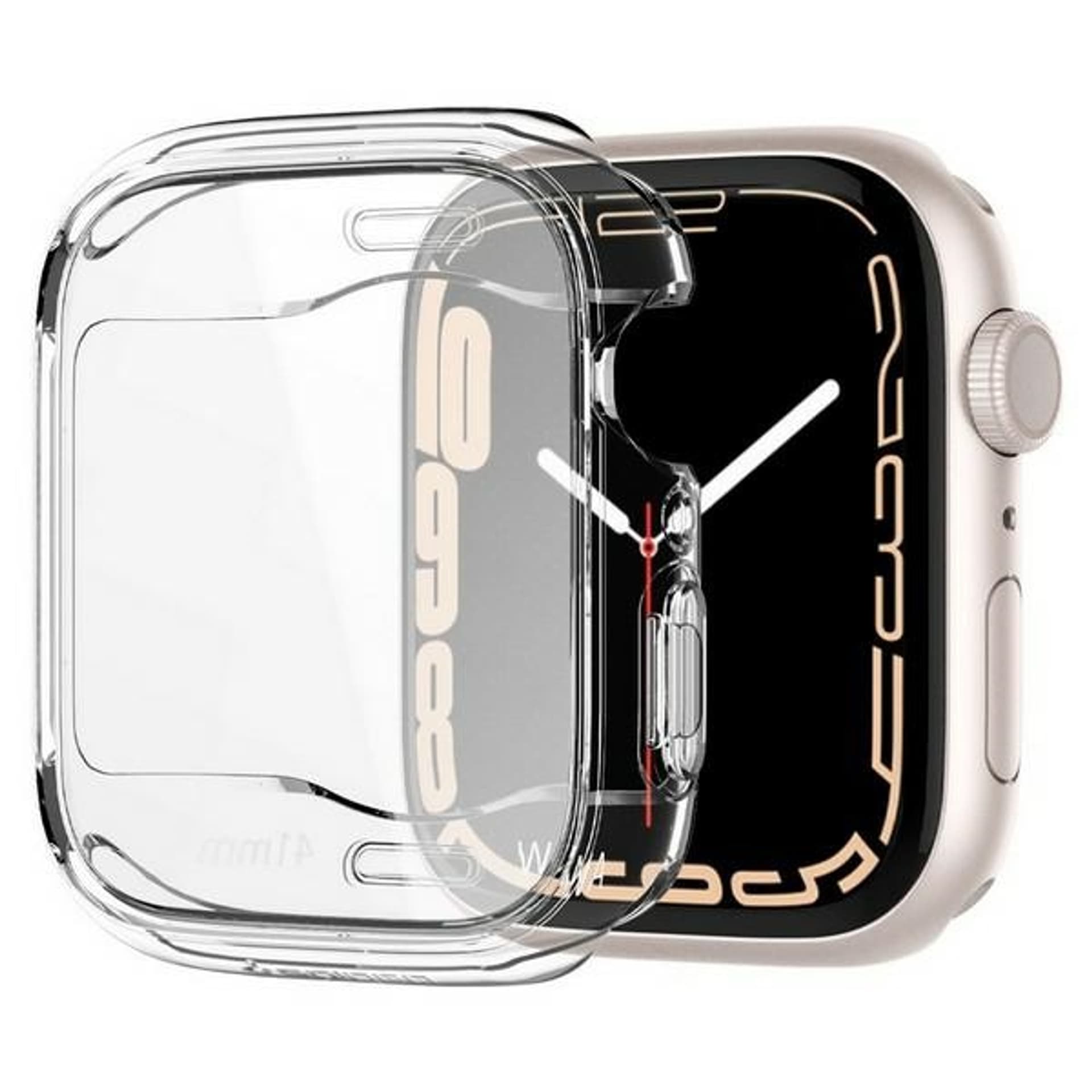 

Spigen Ultra Hybrid Apple Watch 7 41mm przezroczysty/crystal clear ACS04188