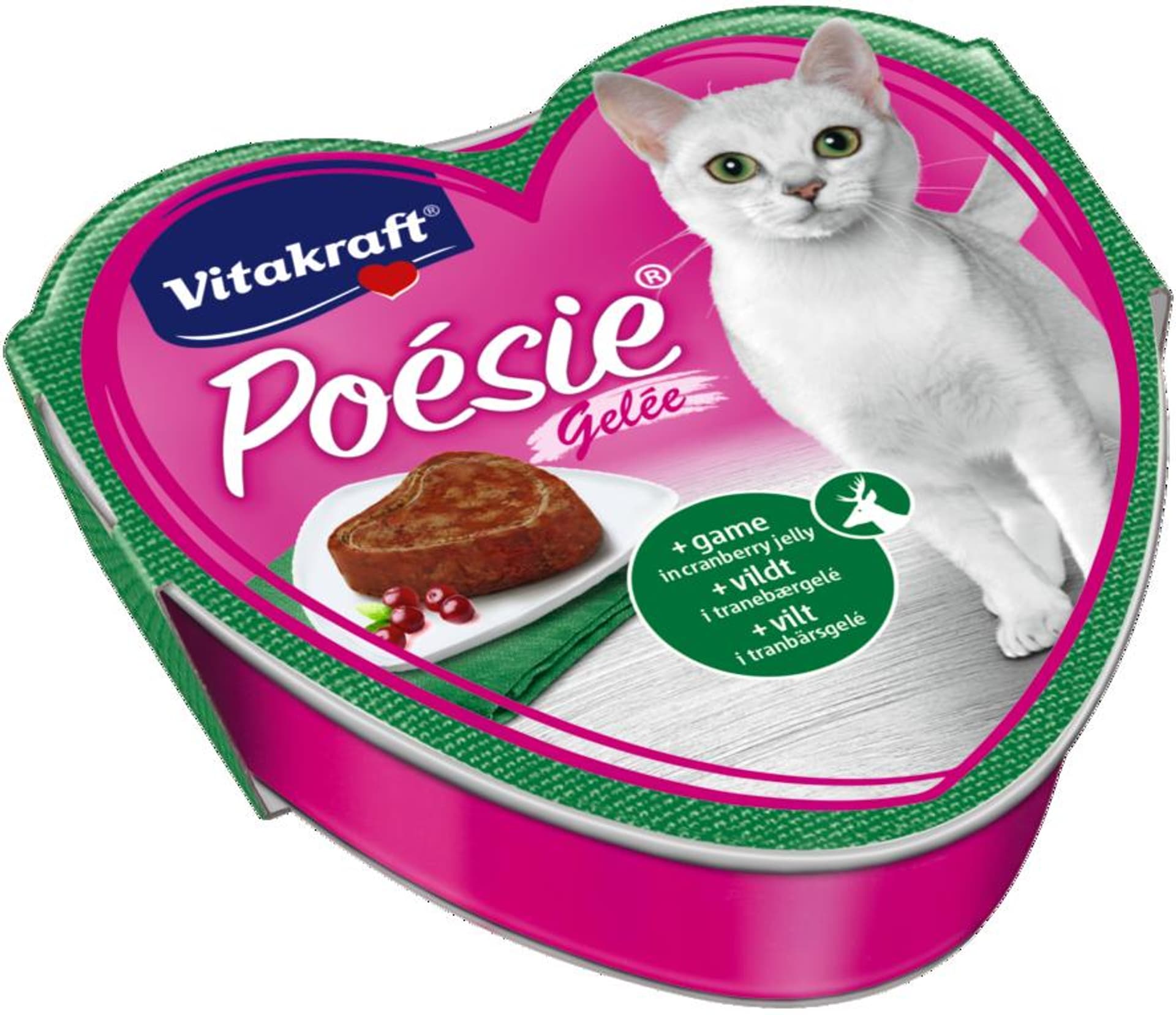 

VITAKRAFT POESIE GALARETKA dziczyzna/żurawina 85g /kot