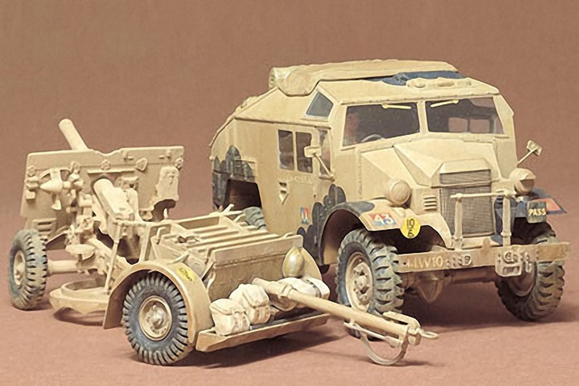 

British 25 Pndr Gun/Quad
