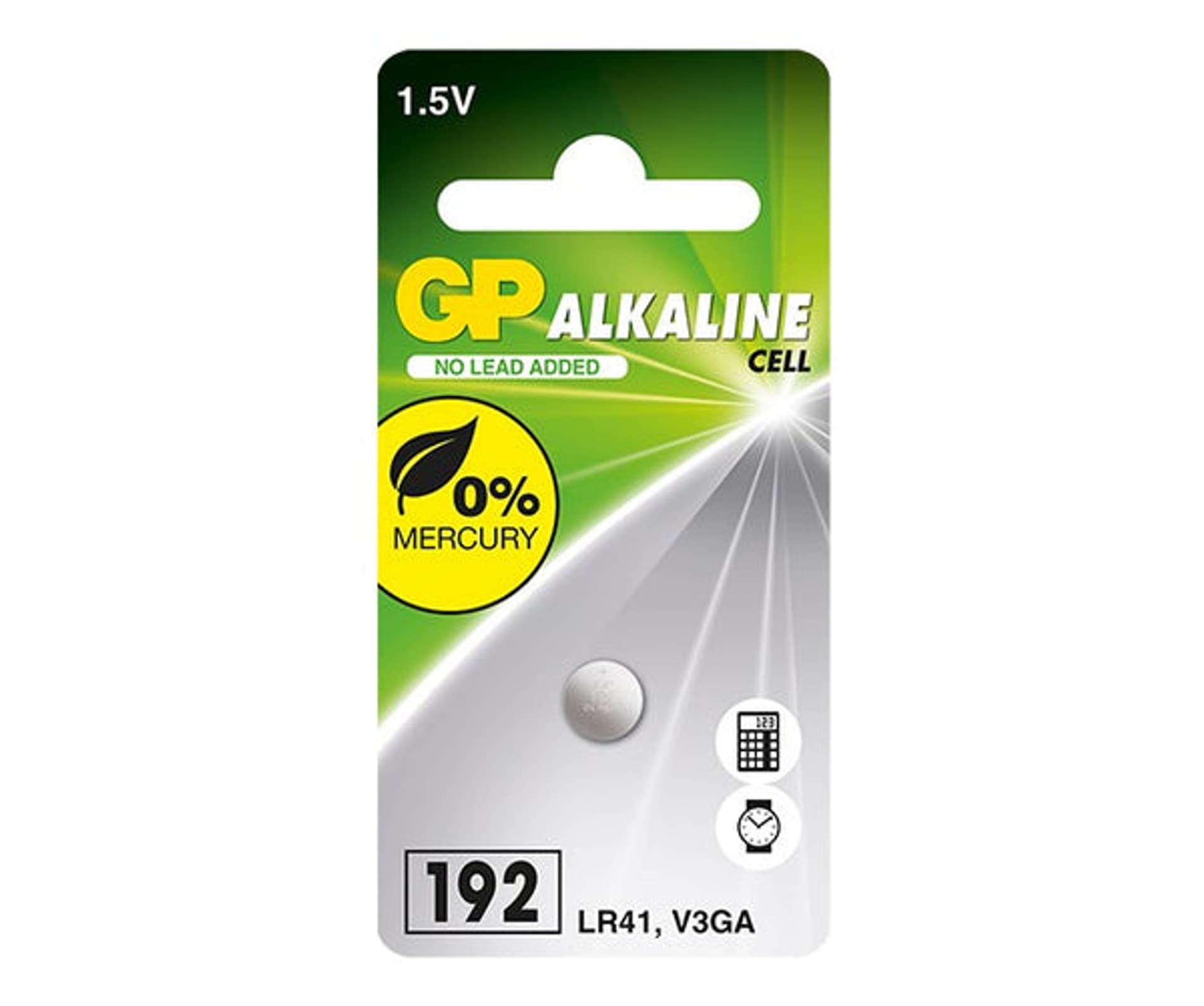 

BATERIA ALKALICZNA ZEGARKOWA 1.5V 192