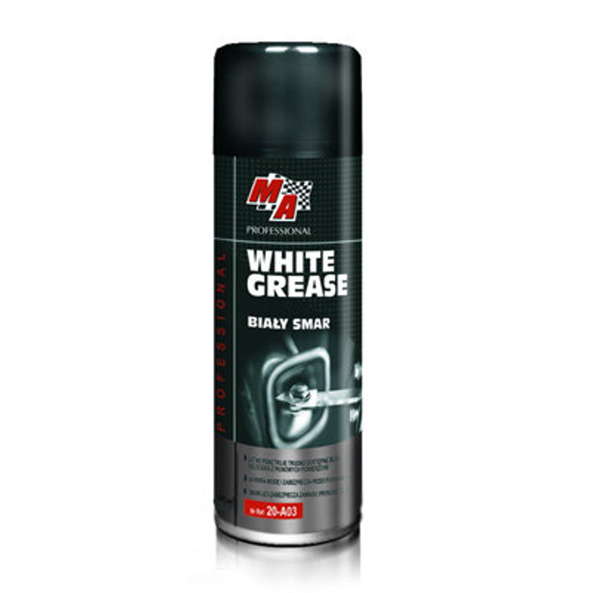 

Biały smar do zawiasów, prowadnic Moje Auto 400ml KOS-20-A03