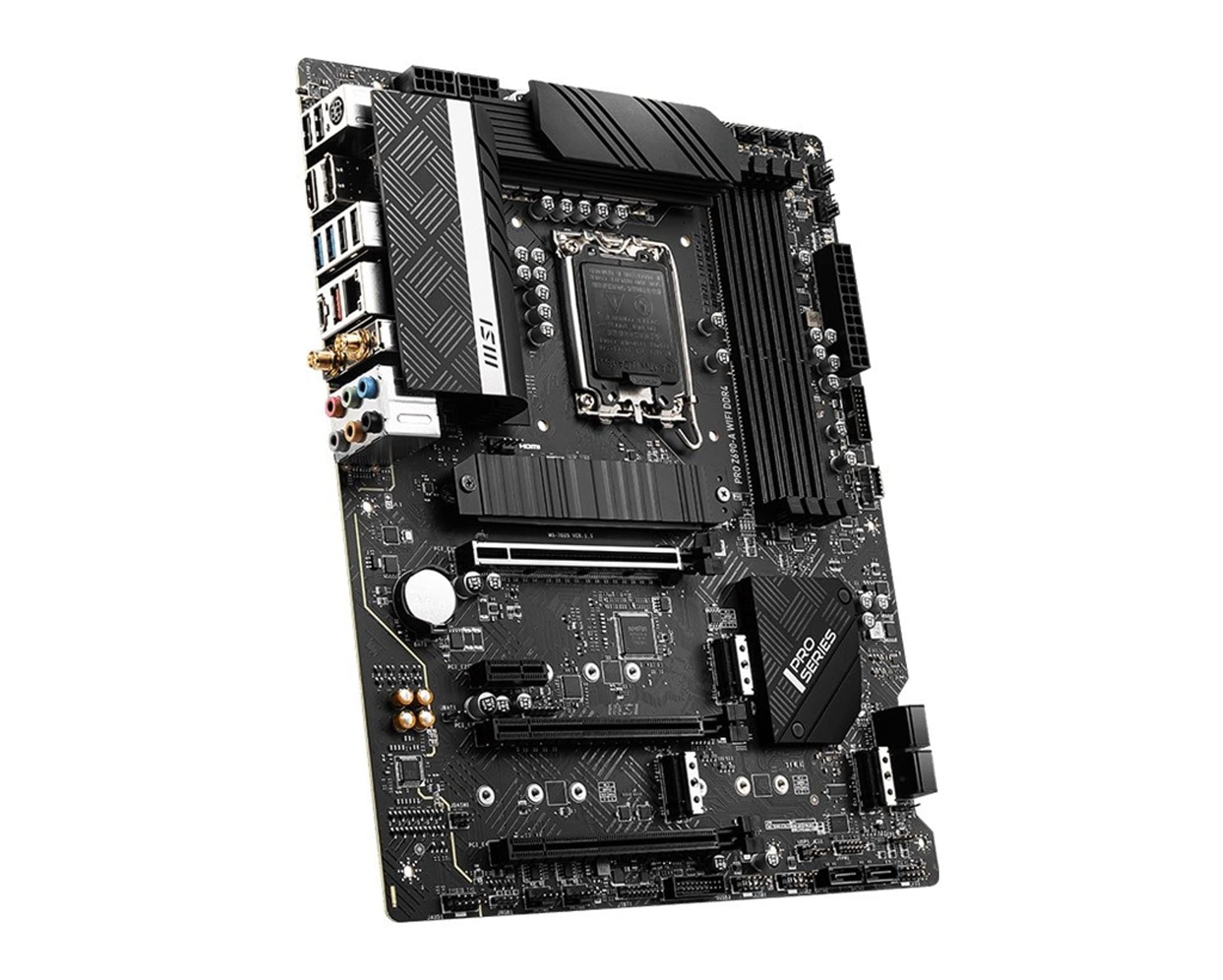 

MSI PRO Z690-A WIFI DDR4 Processor family Intel, Processor socket LGA 1700, DDR4 DIMM, Memory slots 4, Supported hard disk drive