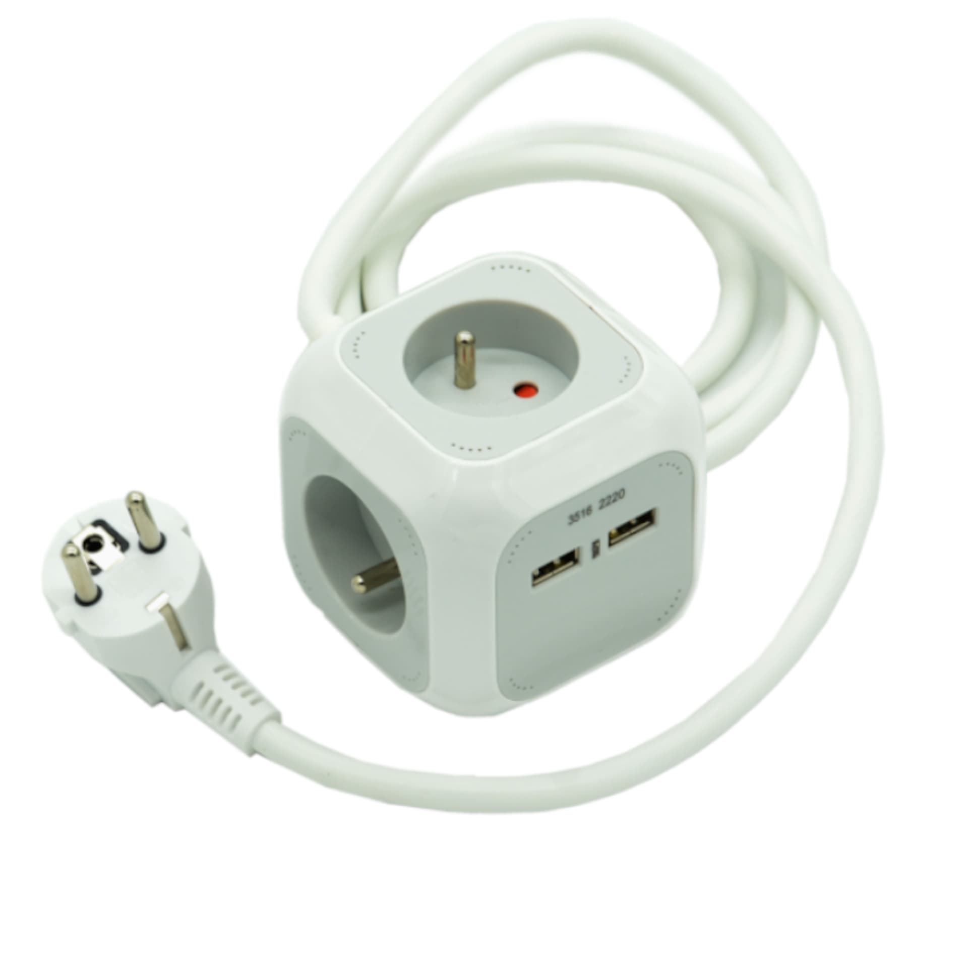 

Listwa zasilająca 4 gniazda 2 USB ALEA Power 1,4m Brennenstuhl 1150101