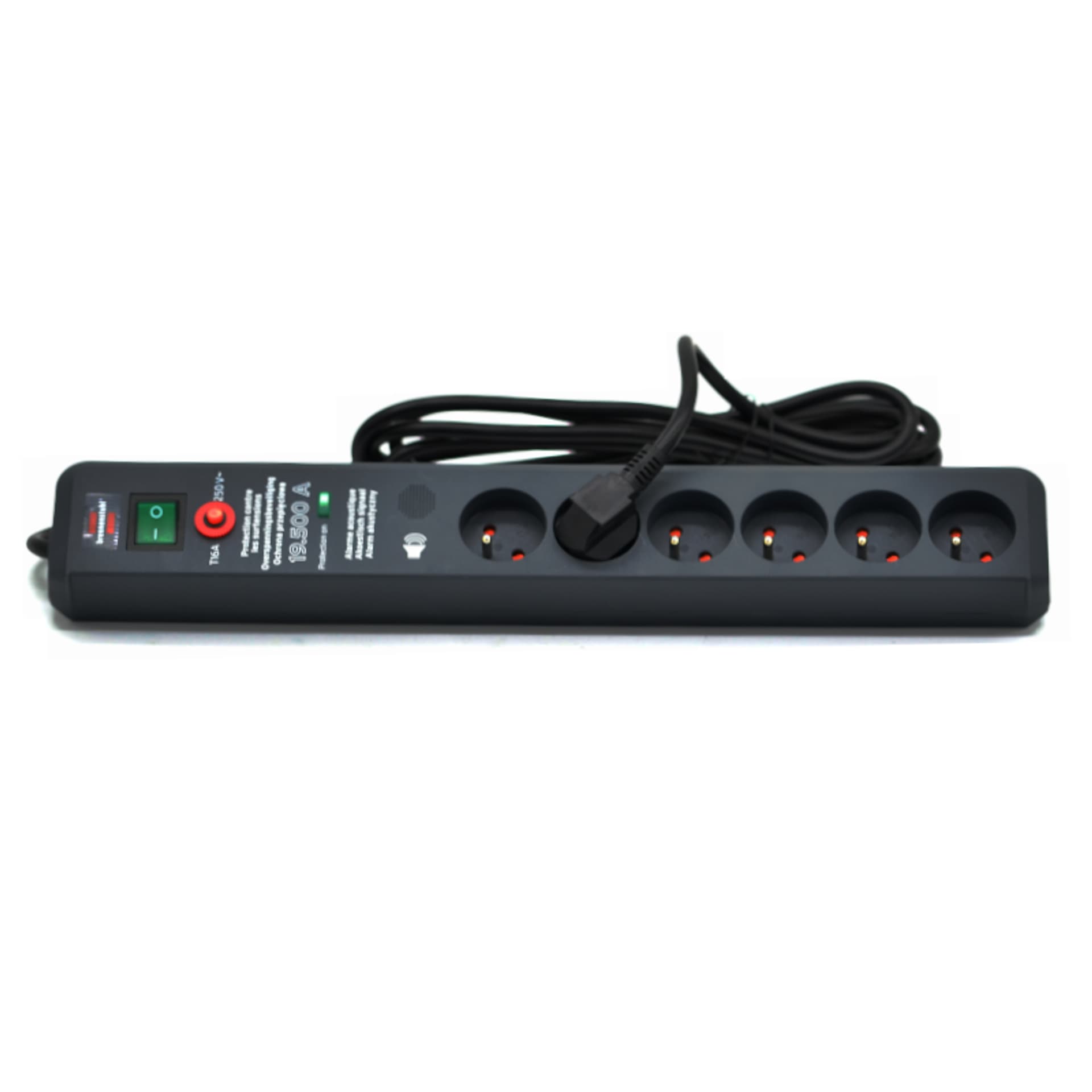 

Listwa przeciwprzepięciowa Secure Tec 6 gniazd 3m 19.500A antracyt Brennenstuhl 1159541376