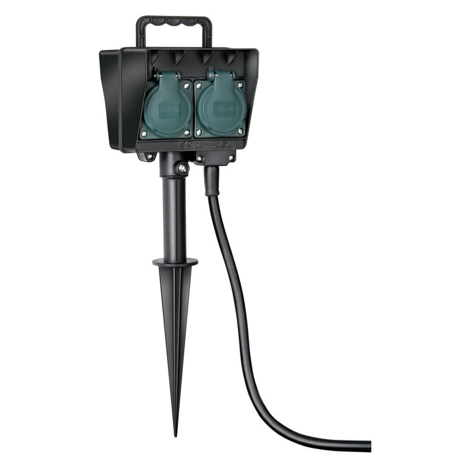 

Gniazda ogrodowe z grotem ziemnym 4x230V/16A H07RN-F 3G1,5 1,5m 1154444