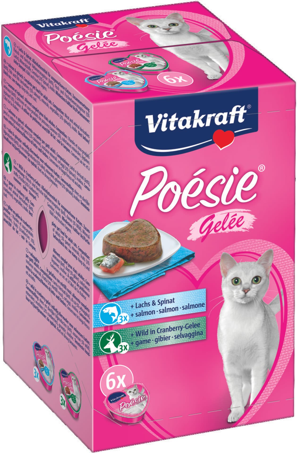 

VITAKRAFT POESIE CREATION MULTIPACK GALARETKA karma dla kota 6x85g