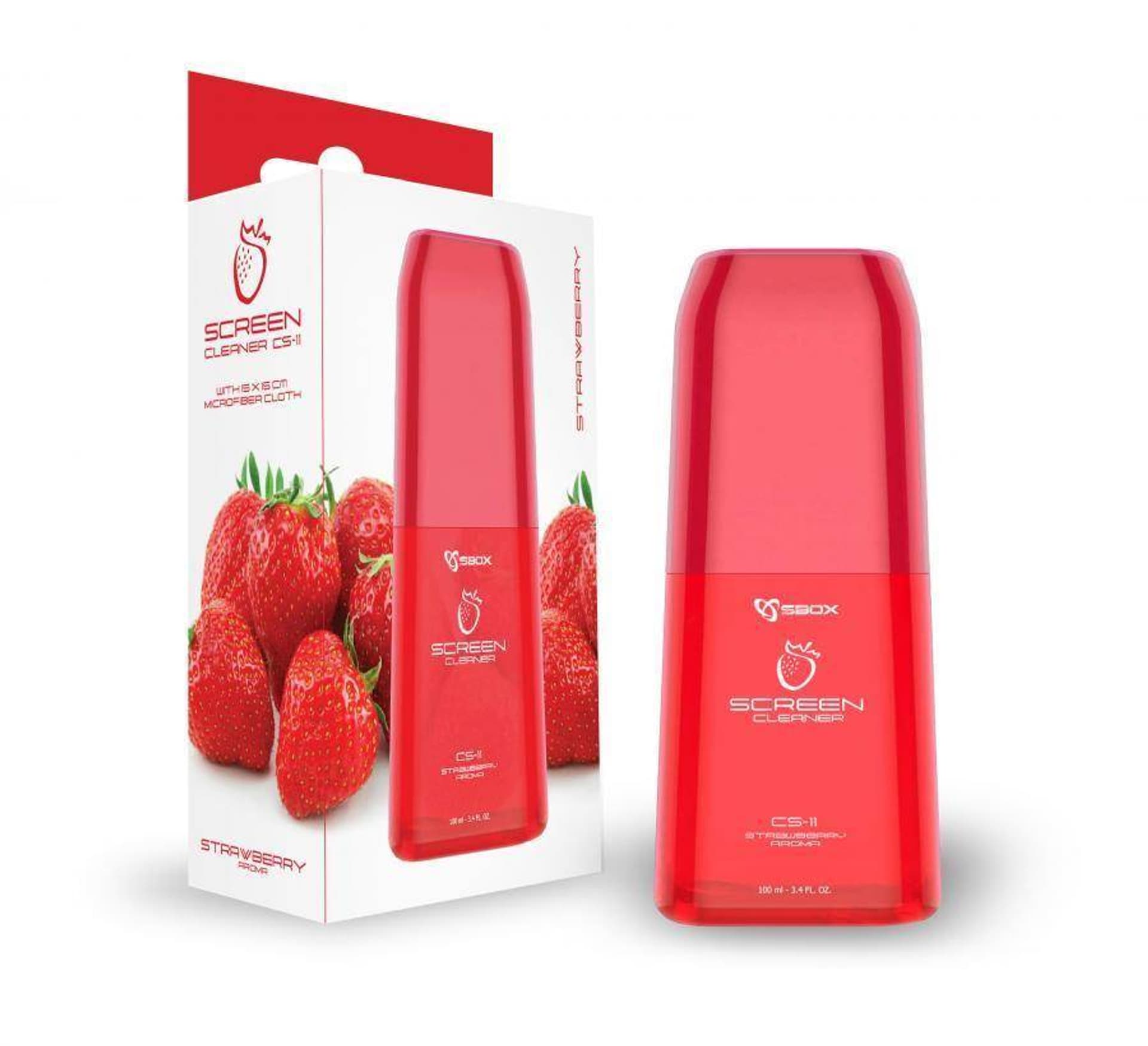 

SBOX Płyn do czyszczenia ekranów CS-11R 100 ml