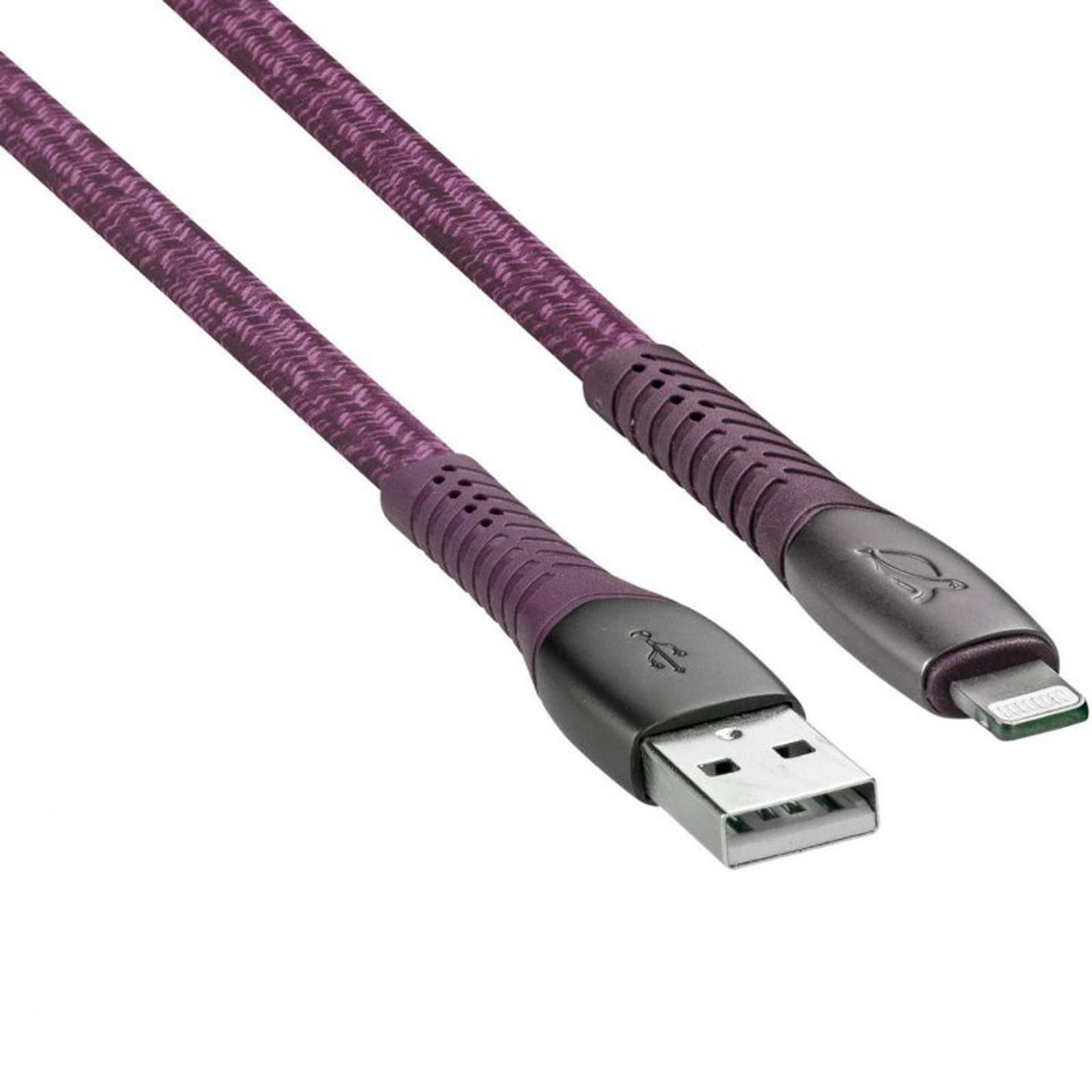 

Rivacase Kabel Lightning MFi RD12 1,2m czerwony